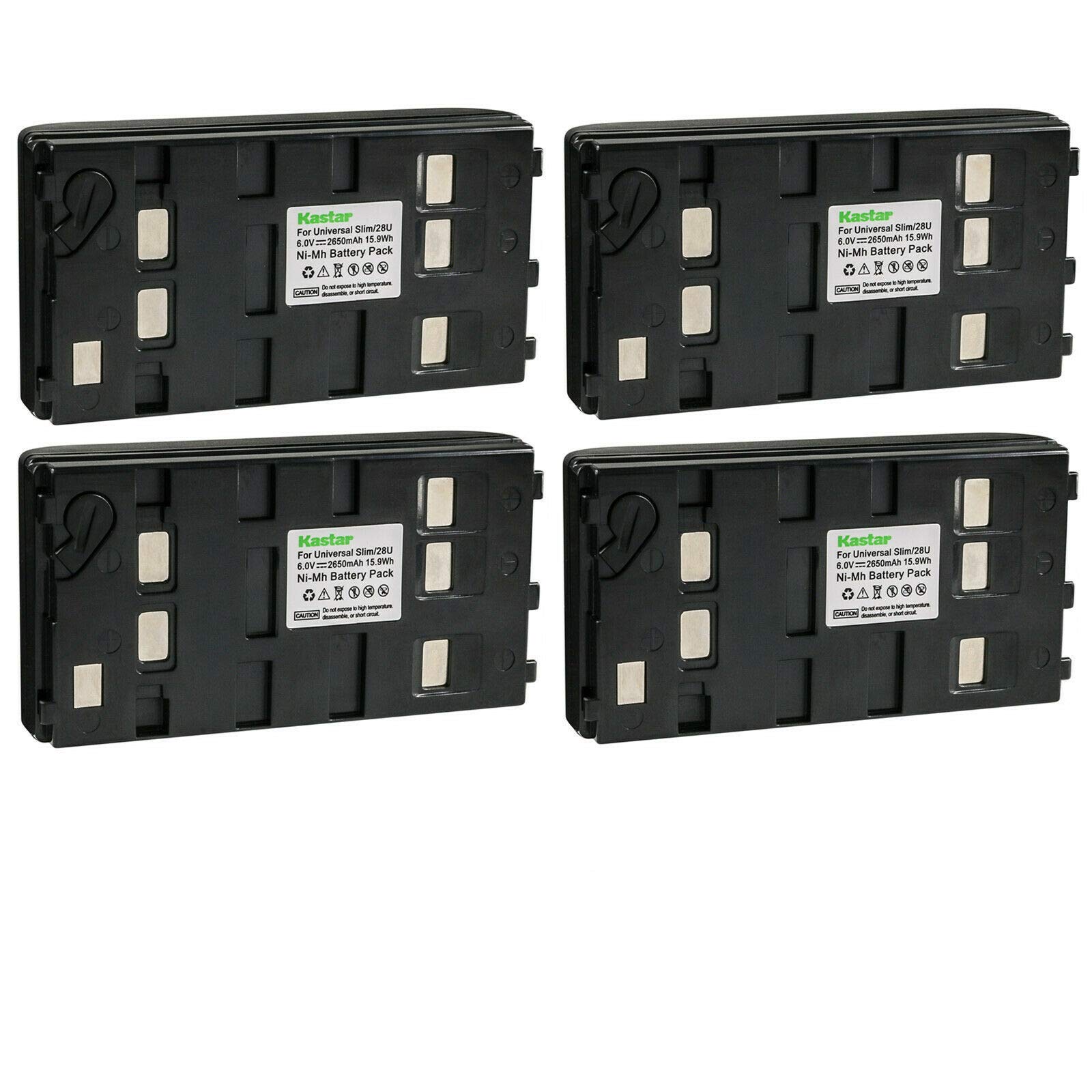 Kastar 4-Pack Replacement Battery for JVC GR-AX Series Camcorders - Compatible with GR-AX640U, GR-AX650U, GR-AX655 & More - Perfect for Travel, Vlogging & Home Video Recording