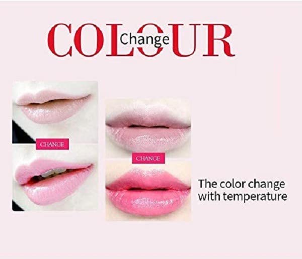 Long-Lasting Waterproof Color Changing Lipstick with Moisturizing Crystal Gel - Perfect for Everyday Wear, Parties, and Special Occasions