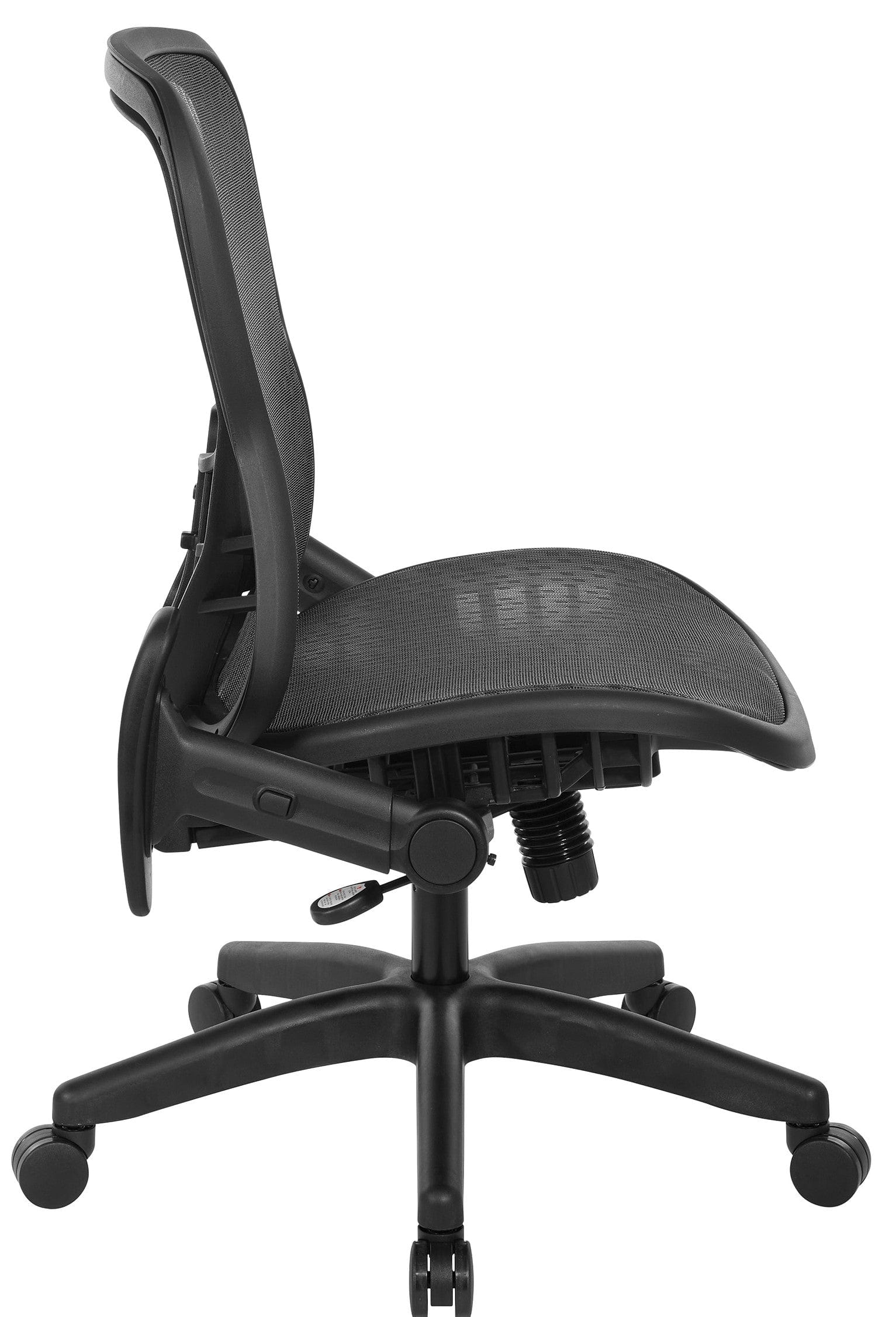 Space Seating® Deluxe R2 SpaceGrid® Ergonomic Office Chair with Flip-Up Arms [529R R22N1F2] - Perfect for Home Office, Gaming & Workspaces