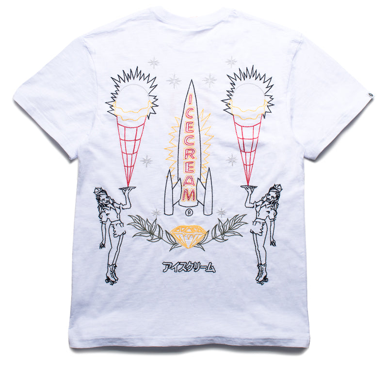 Trendy Ice Cream Chains Graphic T-Shirt - Soft Cotton White Tee for Men & Women - Perfect for Summer Outfits, Casual Wear, and Street Style