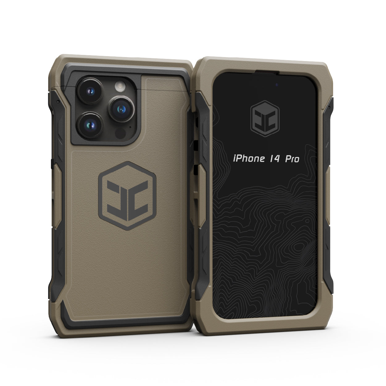 iPhone 14 Pro ADVNTR Rugged Protective Case - Shockproof & Scratch-Resistant Cover for iPhone 14 Pro | Made in USA | Perfect for Outdoor Adventures, Travel & Daily Use