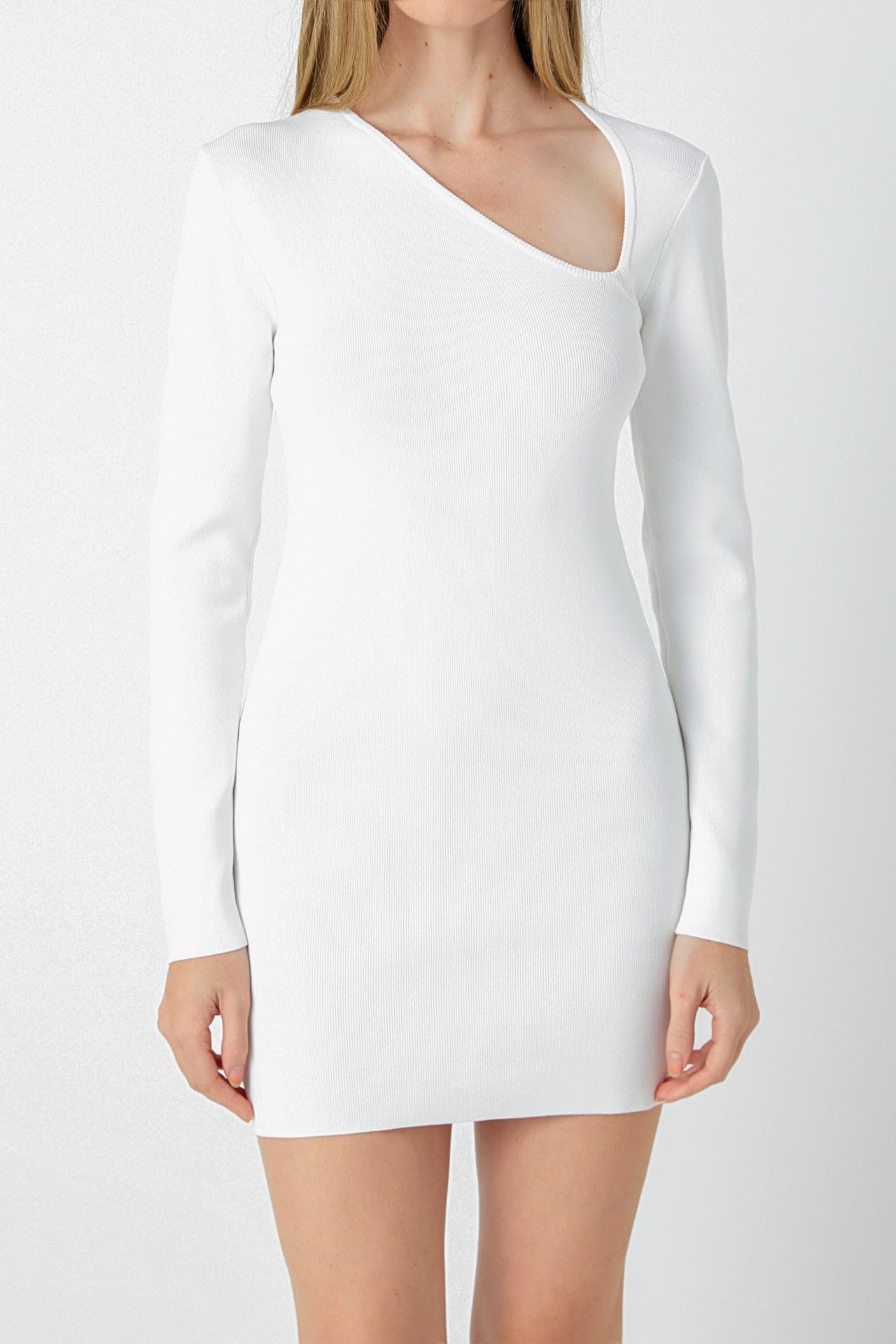 Endless Rose Women's Sexy Cut Out Long Sleeve Mini Dress - Bodycon Party Dress for Night Out, Club, Date Night & Special Occasions