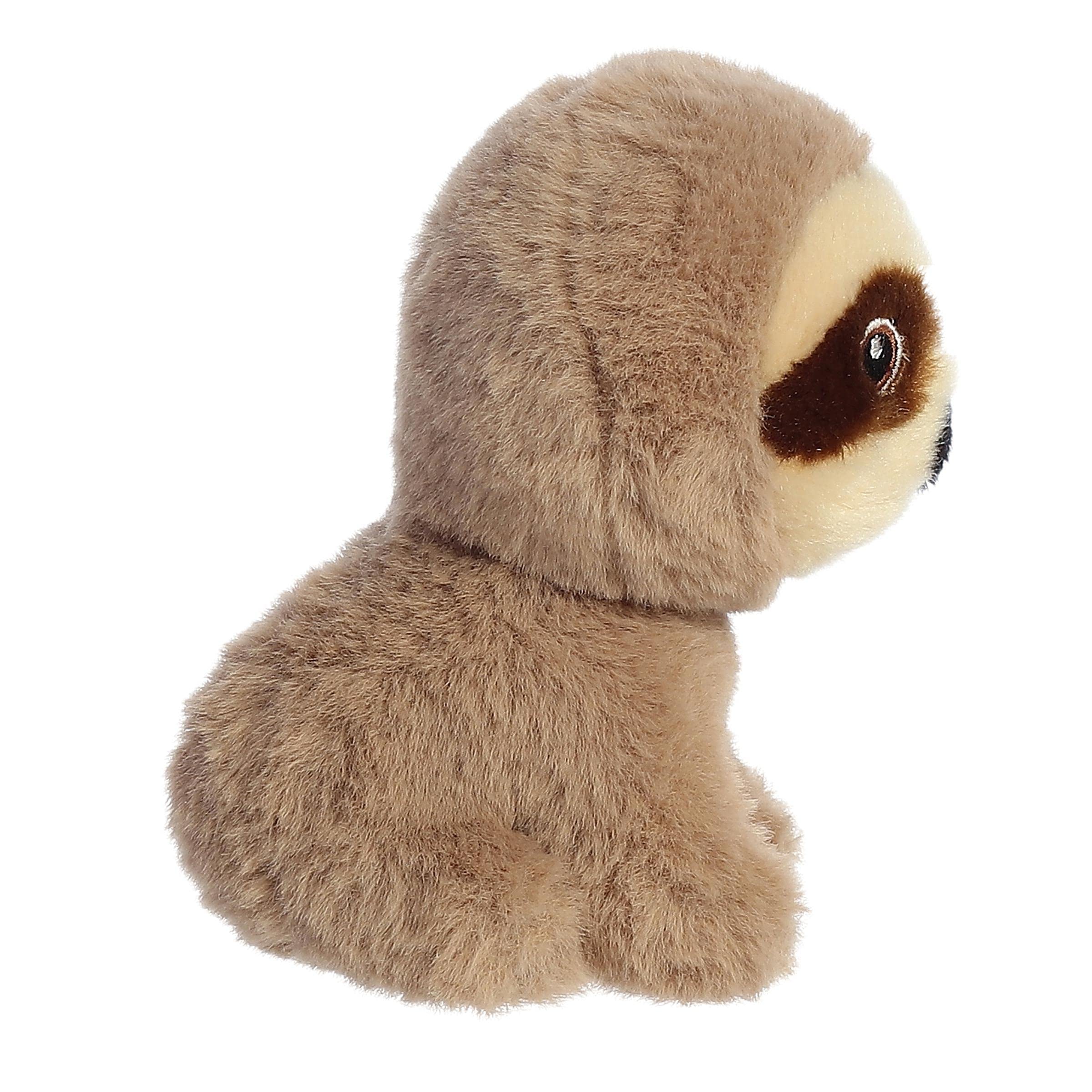 Eco-Friendly Mini Sloth Plush Toy - 5