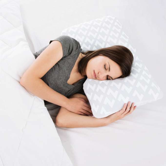 Malouf Shoulder Zoned Gel Dough Pillow - Orthopedic Support for Neck & Back Pain Relief - Perfect for Side Sleepers & Pressure Relief at Home or Travel