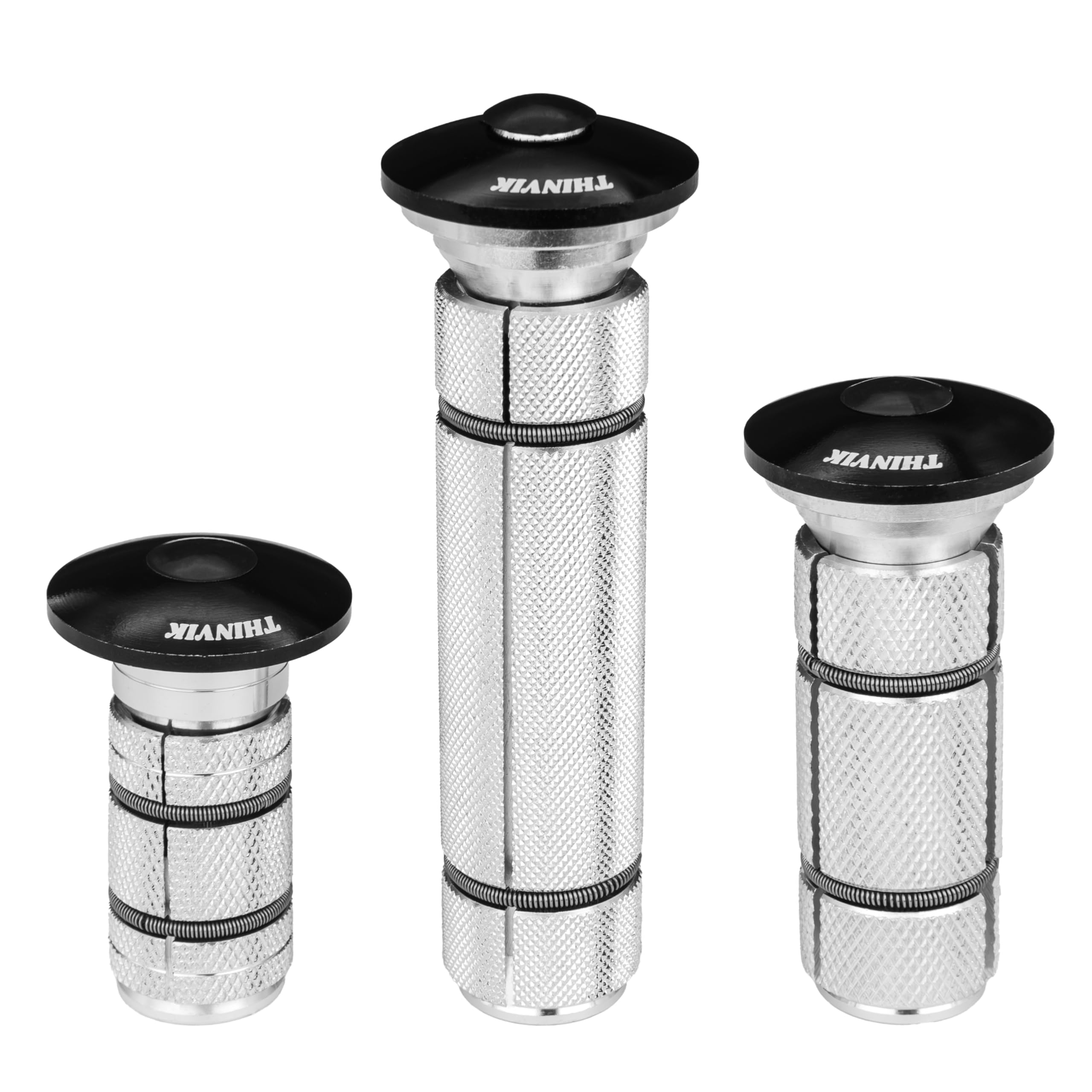 Thinvik Bike Steertube Compression Plug - Aluminum Alloy Headset Expansion Plug for Bicycle Steering Tube (Small Size) | Perfect for Road Bikes, Mountain Bikes & Cycling Maintenance