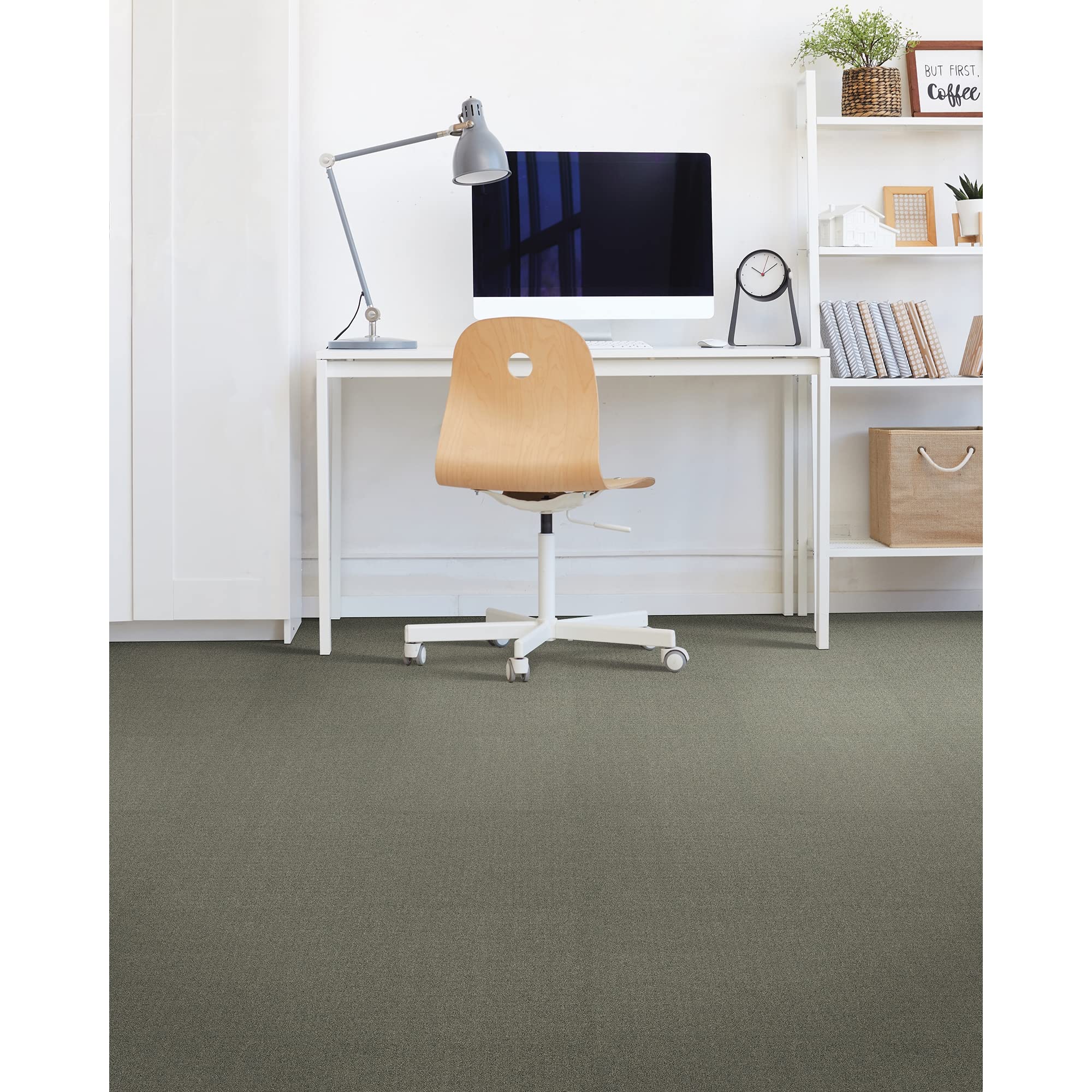 Mohawk Advance 24x24 Inch Berber Loop Pile Carpet Tiles - 0.11