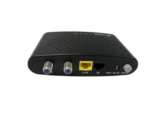 MoCA 2.5 Adapter with Dual Ethernet Ports (2.5Gbps + 1Gbps) - Ethernet Over Coaxial Converter Kit (2-Pack) - Model TL-MC85 - Perfect for Home Theater, Gaming & High-Speed Internet Setup