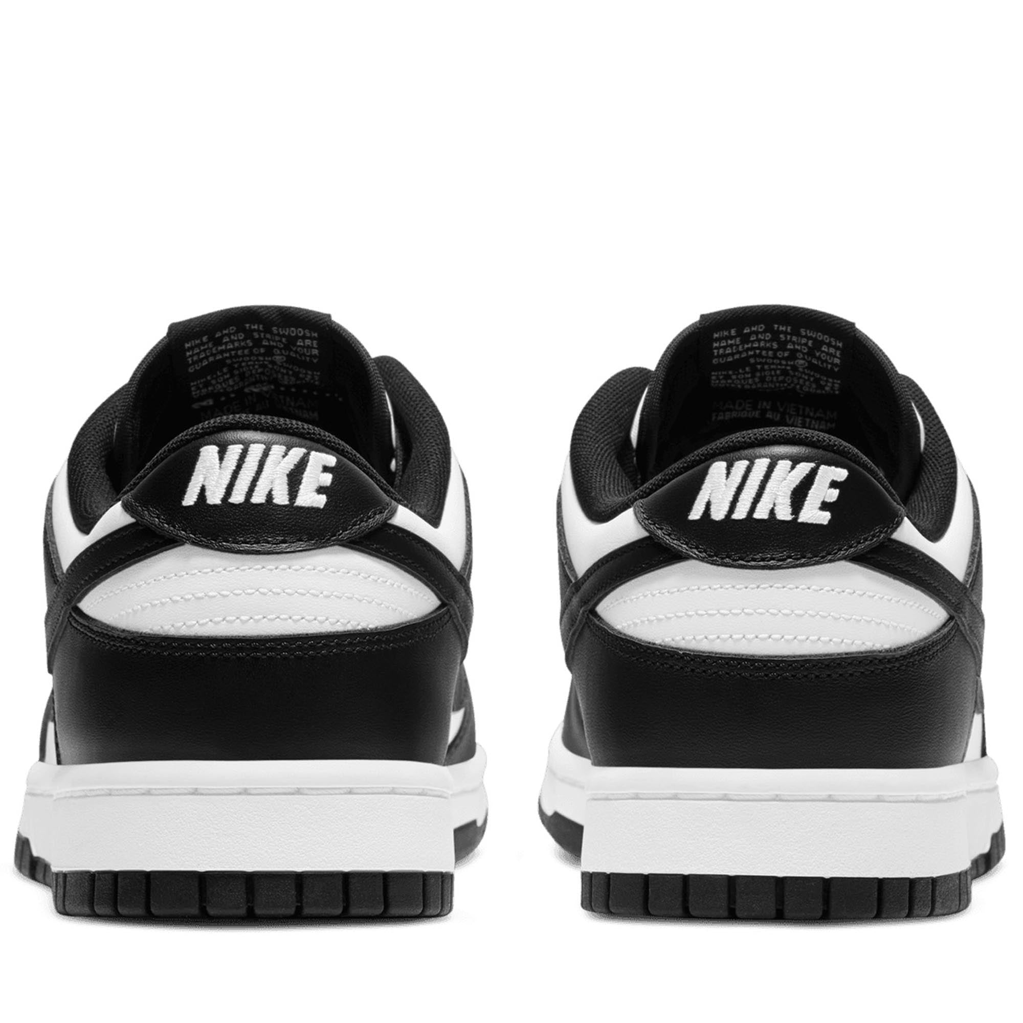 Nike Dunk Low Retro 'Panda' White/Black Sneakers - Men's Casual Shoes for Streetwear & Everyday Wear