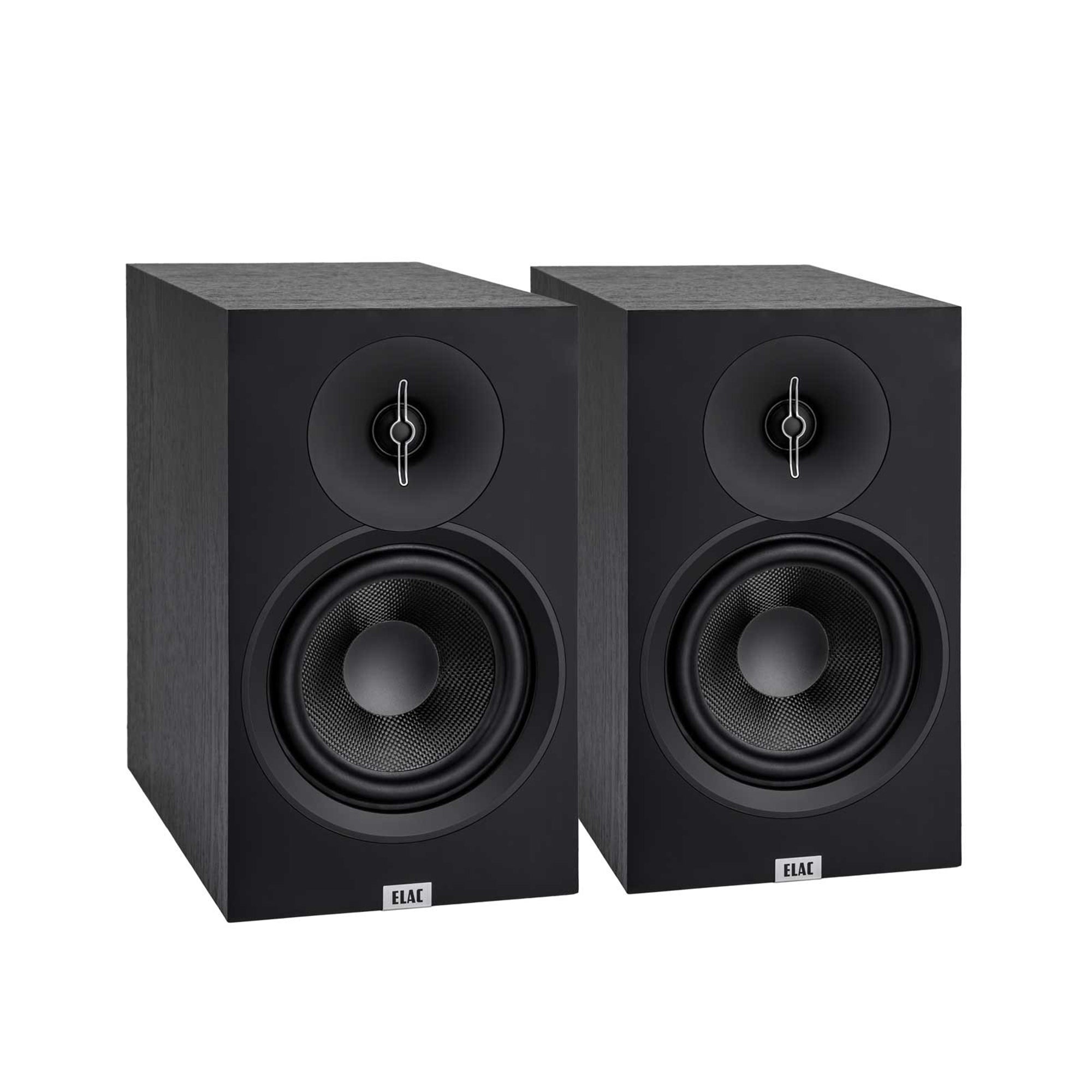ELAC Debut 3.0 B6.3 Bookshelf Speakers - High Performance 2-Way Bookshelf Speakers with 6.5