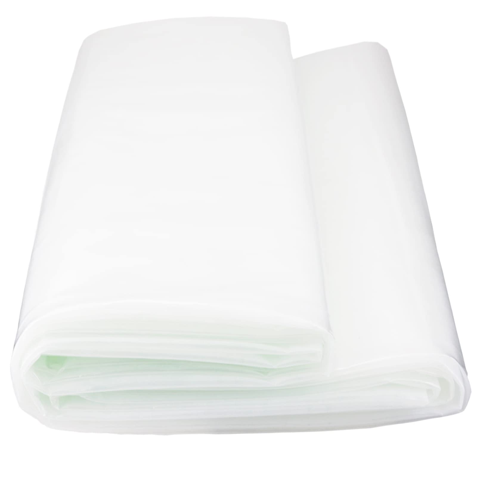 6 Mil Clear Greenhouse Plastic Film Sheeting Cover - 25' x 40' UV Resistant Polyethylene Film for Greenhouses, Hoop Houses & Farms - Durable 4-Year Protection for Plants, Vegetables & Gardening - Perfect for Season Extension, Frost Protection & Hydroponic Growing