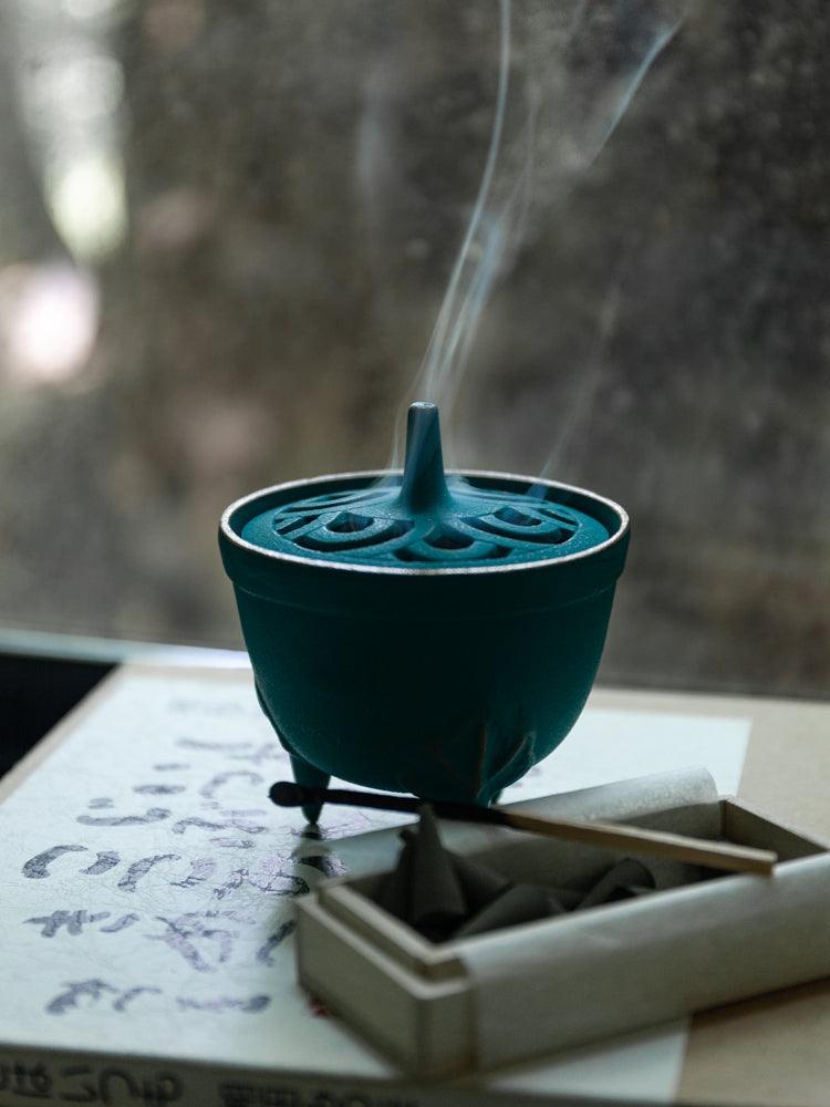 Wave Incense Holder - Handmade Ceramic Aromatherapy Burner for Meditation, Yoga & Home Decor | Perfect for Relaxation, Stress Relief & Spiritual Practices