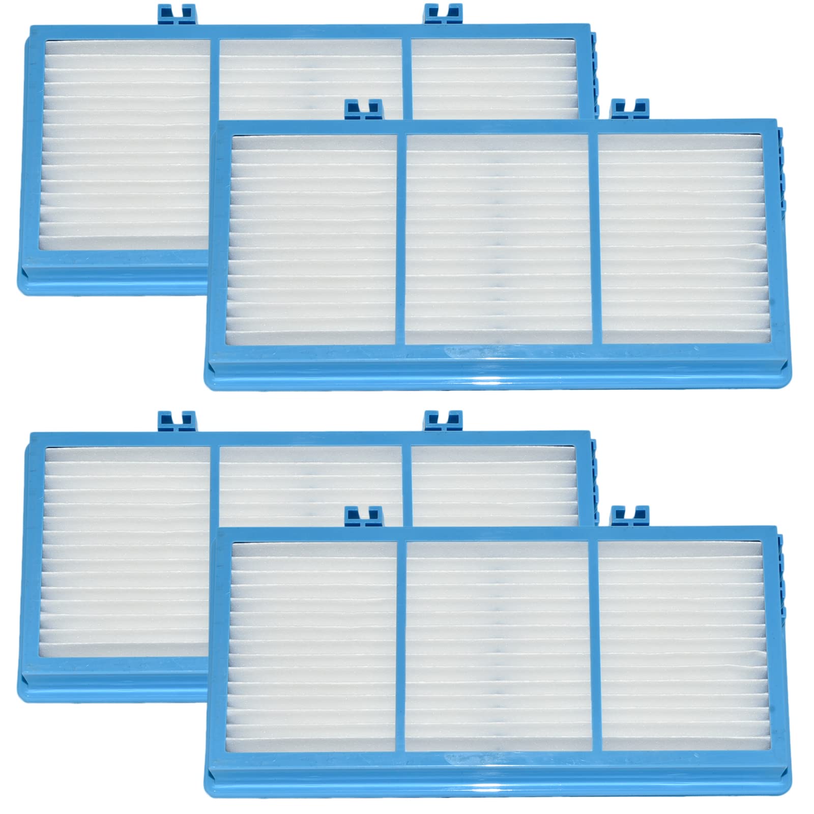 Replacement HEPA Filters for Holmes HAPF30AT Air Purifier - 4 Pack Type A Filters Compatible with AER1 Series | Improves Indoor Air Quality for Allergies & Asthma Relief | Perfect for Bedrooms, Living Rooms & Offices