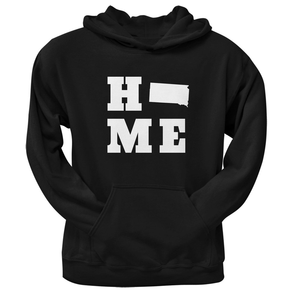 South Dakota Home Black Adult Hoodie - Cozy Pullover Sweatshirt for Men & Women | Perfect for Casual Wear, Outdoor Activities & Cold Weather
