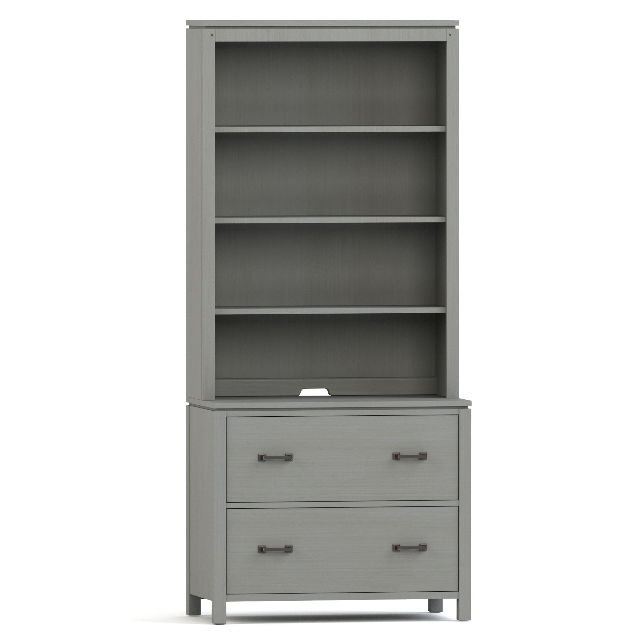 Dwyer Two Drawer File Cabinet - Metal Office Storage Solution for Documents & Folders - Perfect for Home Office, School, or Workplace Organization
