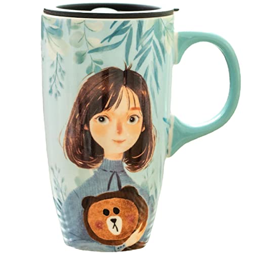 bear gril blue