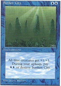 Magic: The Gathering - Sunkan City Alternate 4th Edition Booster Pack | Collectible Trading Card Game for MTG Players | Perfect for Tournaments, Casual Play & Collector's Display