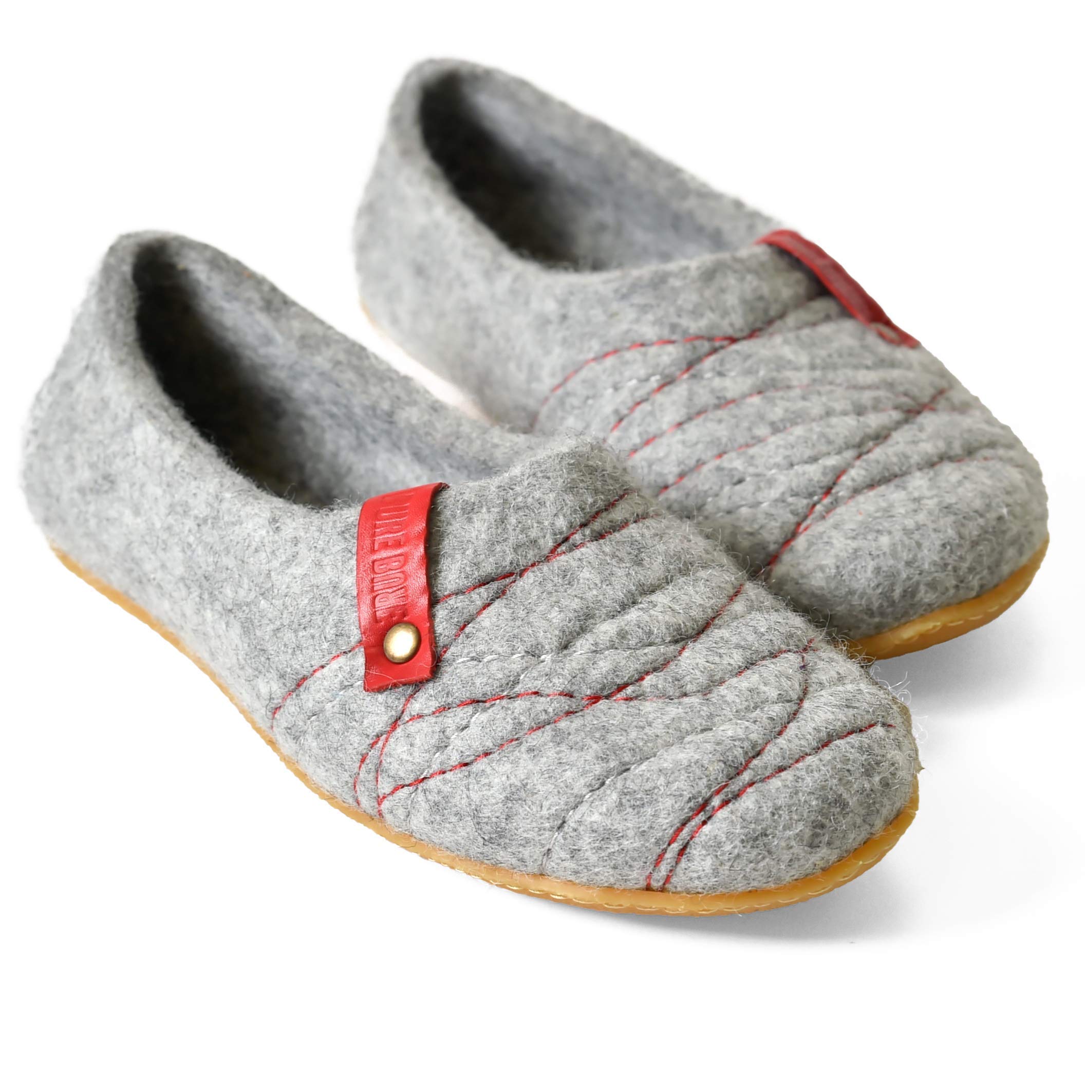 Cozy Women's Felted Wool Slippers - Handmade Boiled Wool House Shoes with Personalization Option - Perfect Gift for Her - Ideal for Indoor Comfort, Winter Warmth & Relaxation at Home