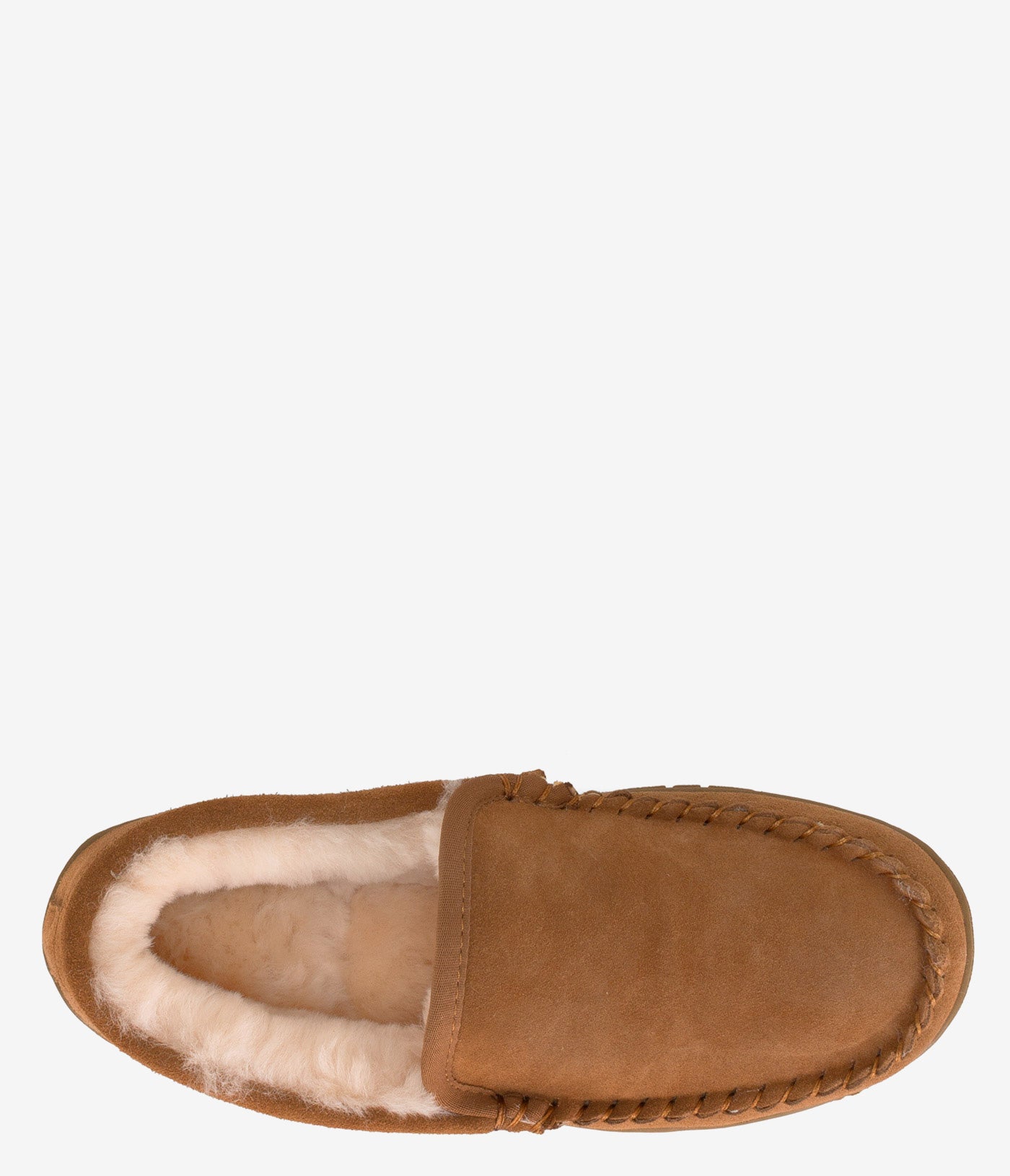 Burleigh Moccasin Sheepskin Slippers for Men - Soft Indoor/Outdoor House Shoes with Memory Foam - Perfect for Winter Comfort & Relaxation at Home