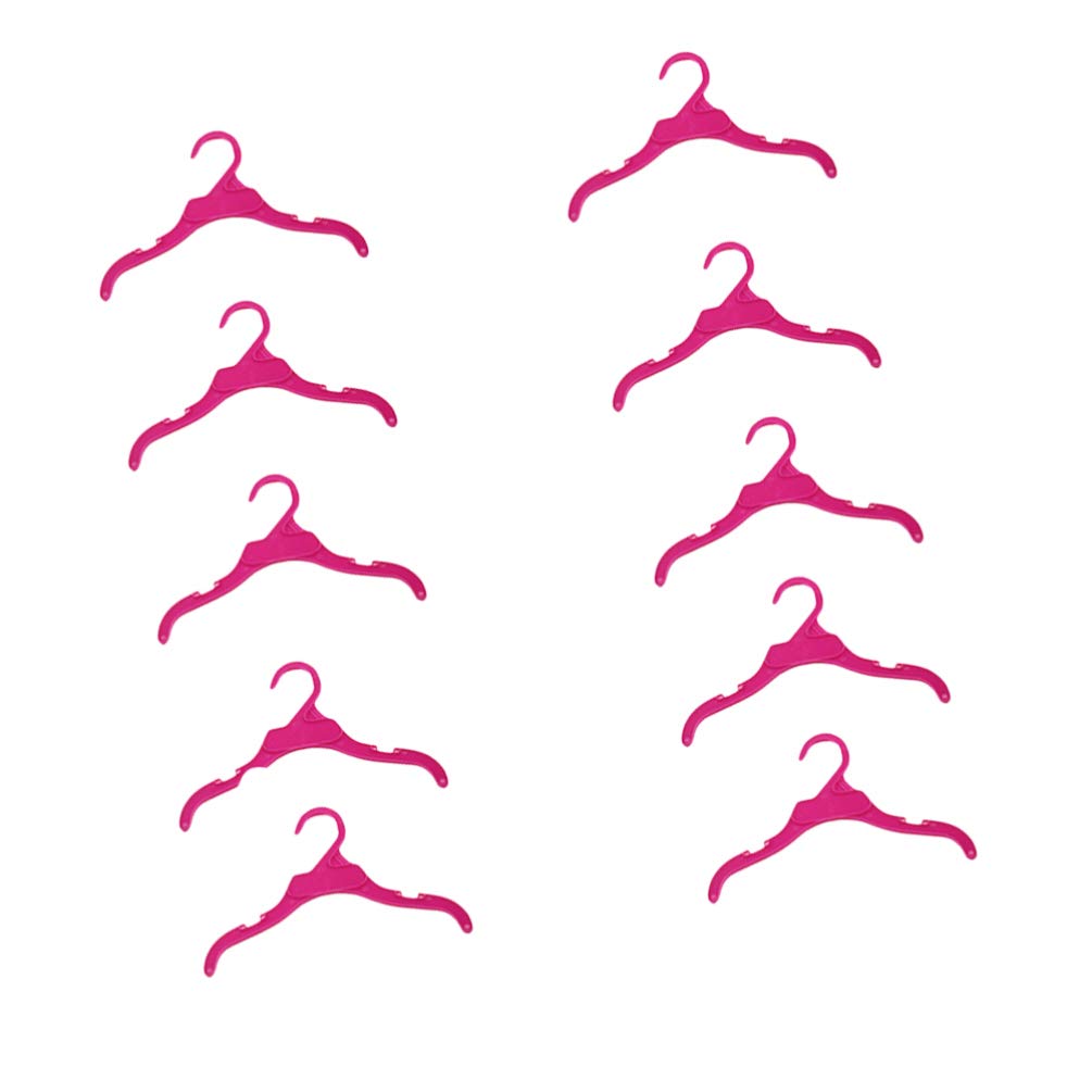 Balacoo 10pcs Dog Clothes Hangers - Durable Pet Cloth Hangers for Kids & Pet Supplies, Perfect for Organizing Pet Wardrobes at Home