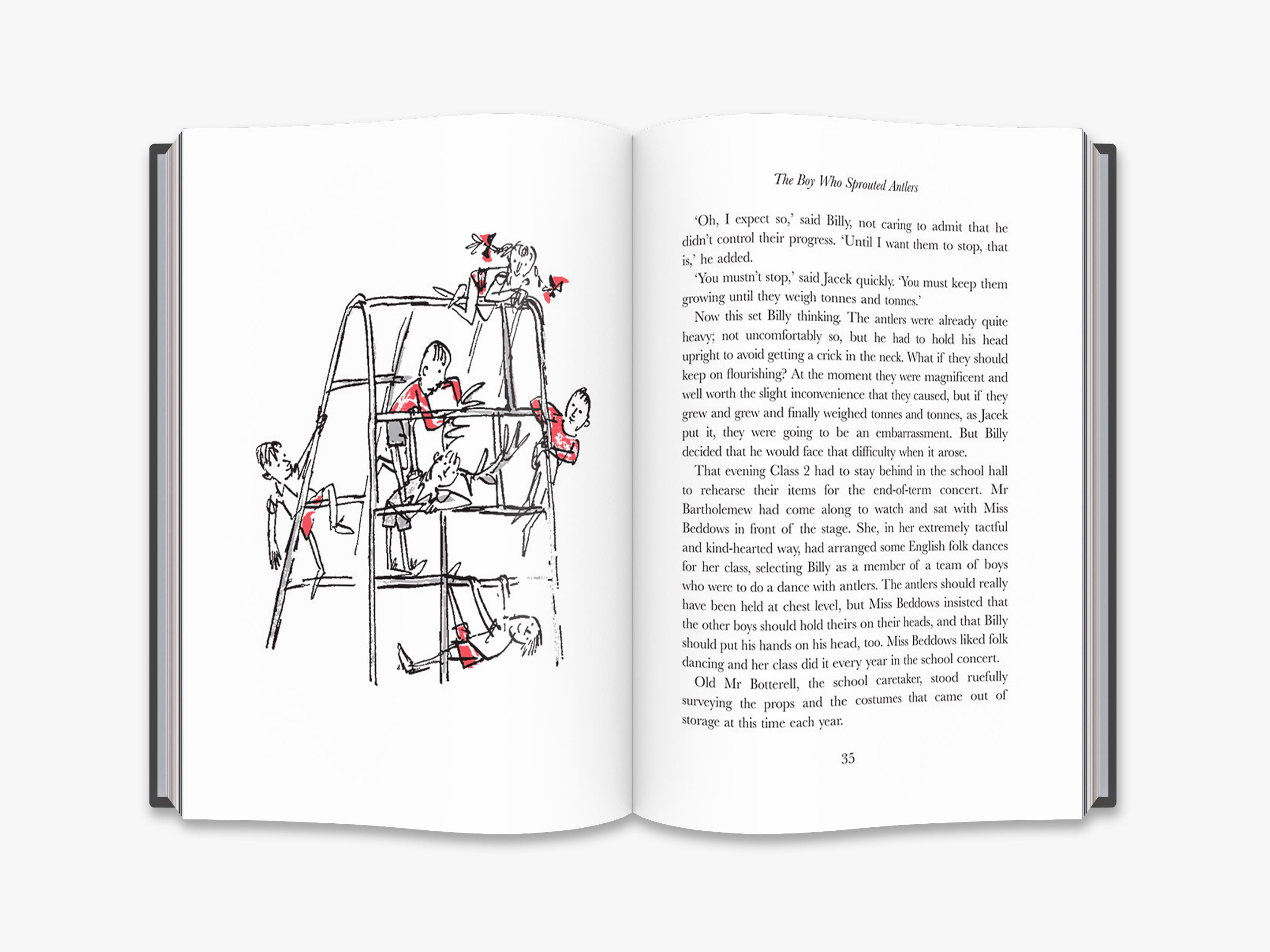 The Boy Who Sprouted Antlers - Classic Reissue | Magical Children's Fantasy Book for Bedtime Reading & Classroom Storytime
