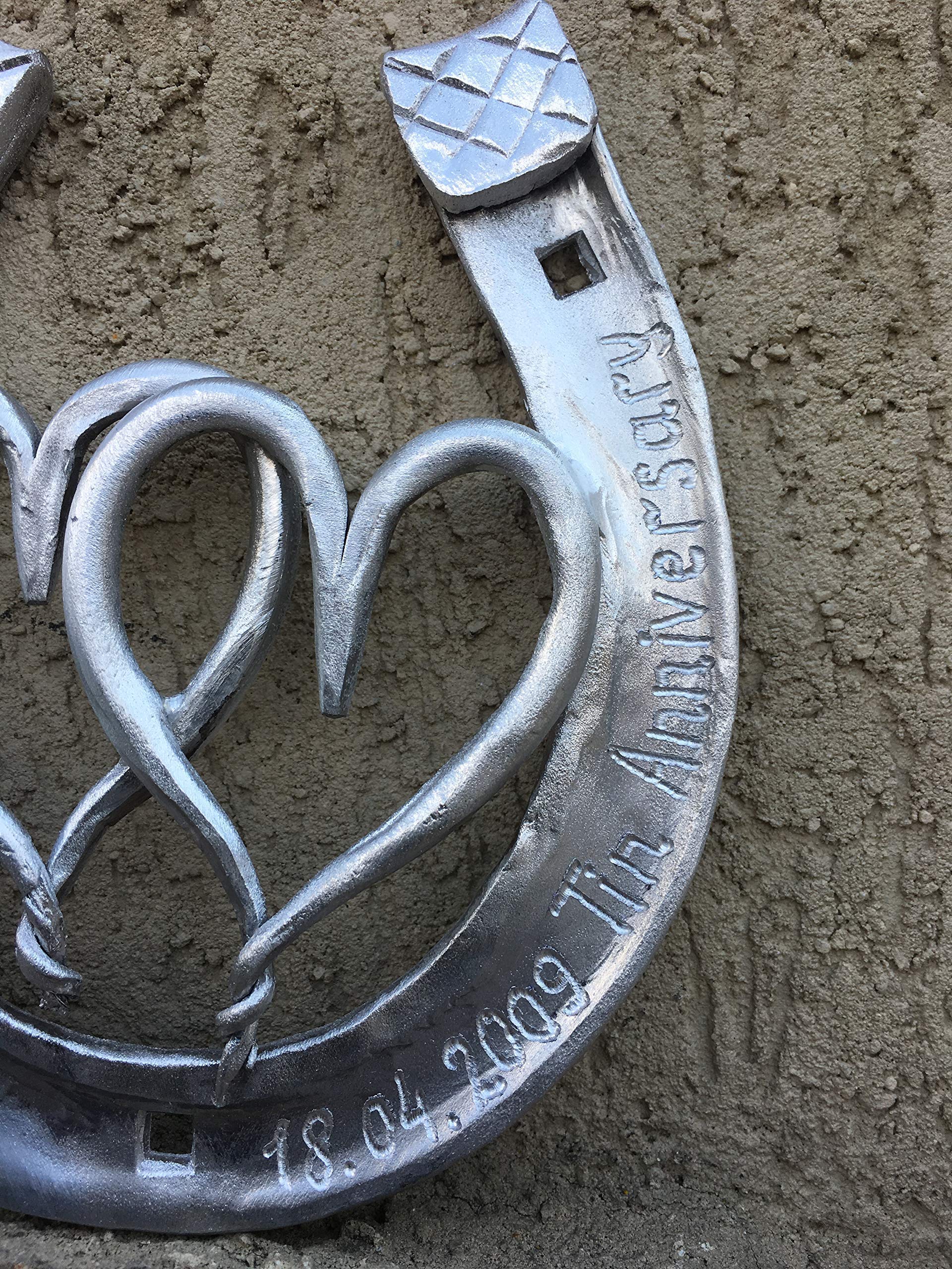 10th Anniversary Gift for Couples - Tin & Aluminum Keepsake for 10 Years Together - Perfect for Wedding Anniversaries, Romantic Celebrations & Milestone Gifts