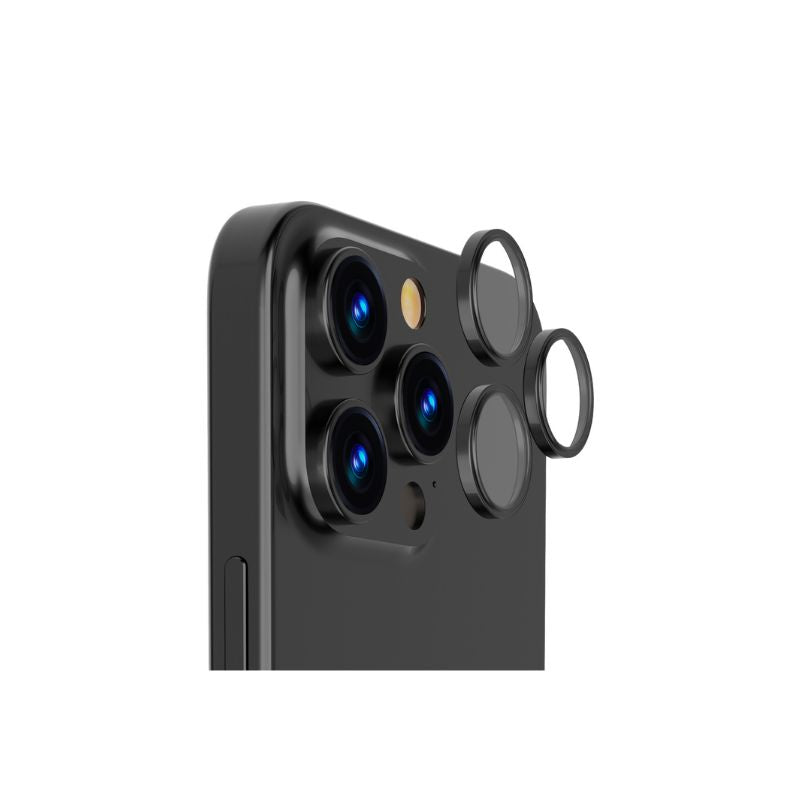 QDOS iPhone 16 Pro/Pro Max Camera Protector - HD Clear Screen Protector with Anti-Scratch & Bubble-Free Installation - Perfect for Outdoor Photography & Daily Protection