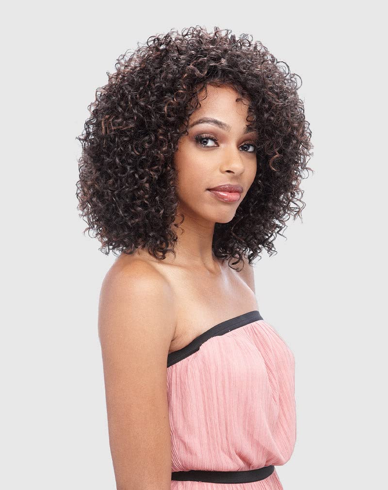 Vanessa Super Collection Synthetic Hair Wig - Super Diana-1B | Natural Looking Cosplay Wig for Halloween, Parties & Costume Events