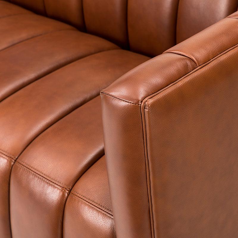Premium Genuine Leather Office Sofa - 83