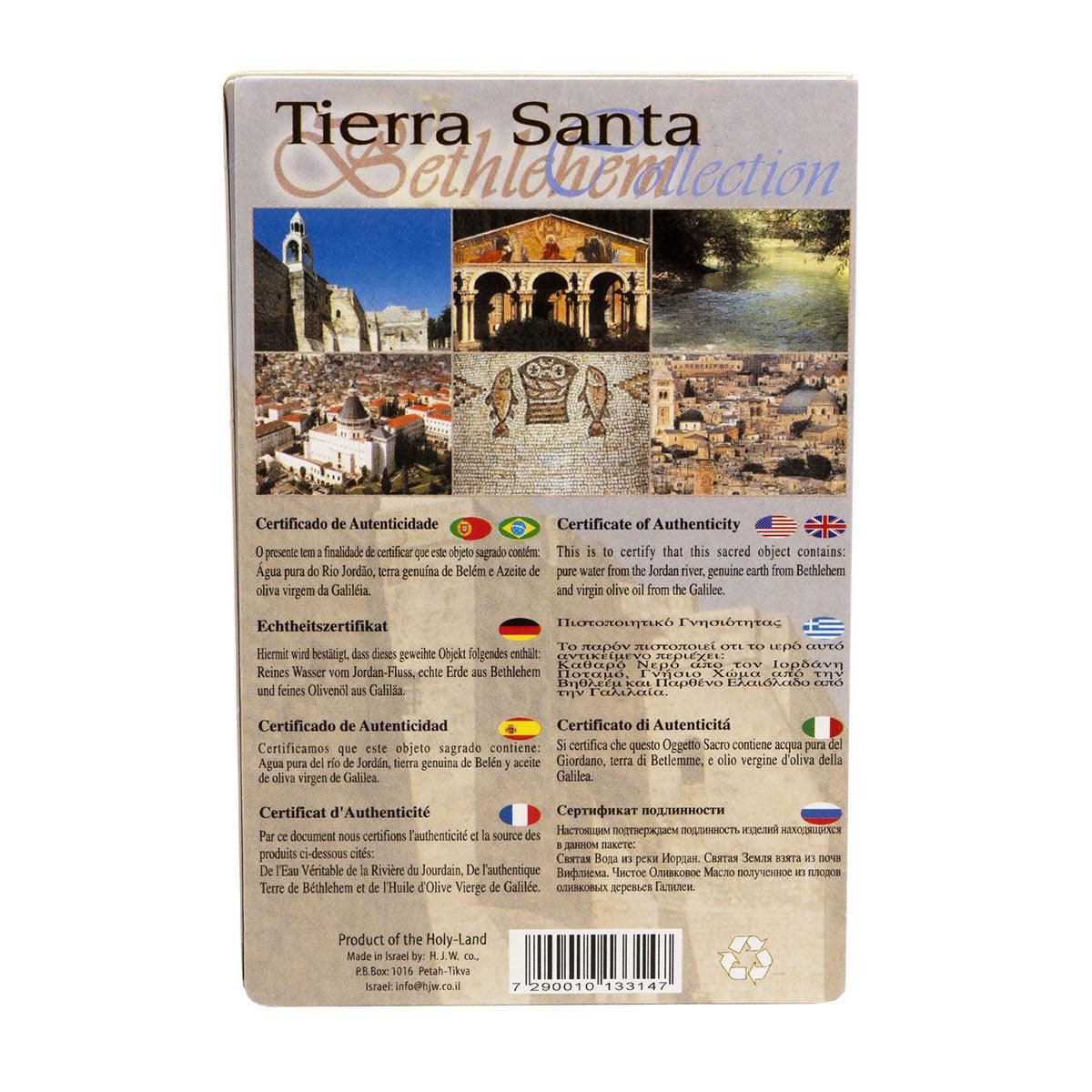 Holy Land Gift Set - Authentic Bethlehem Holy Water, Olive Oil & Sacred Earth - Perfect for Religious Ceremonies, Spiritual Healing & Home Blessings