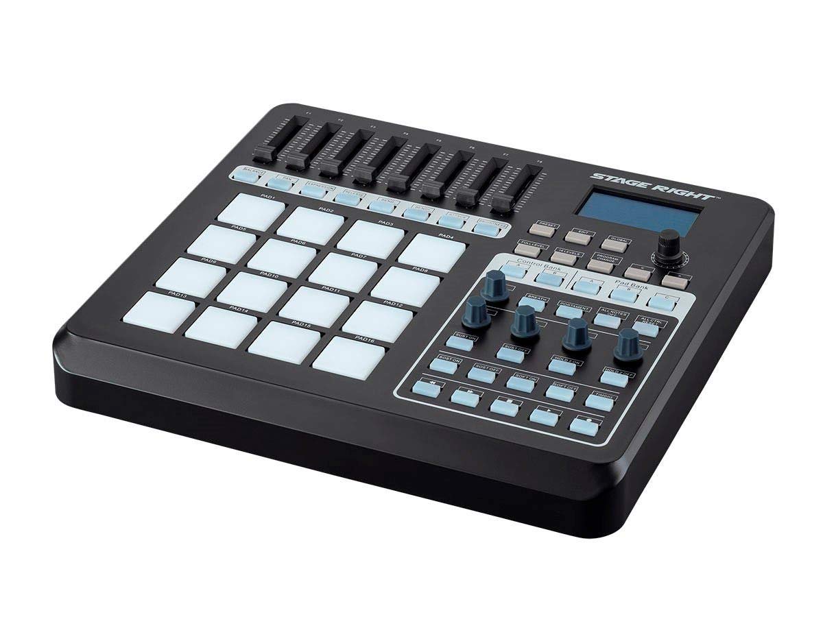 Monoprice 61-Key MIDI Controller Keyboard with USB & Sustain Pedal - Perfect for Music Production, Recording, and Live Performances (Model 625894)