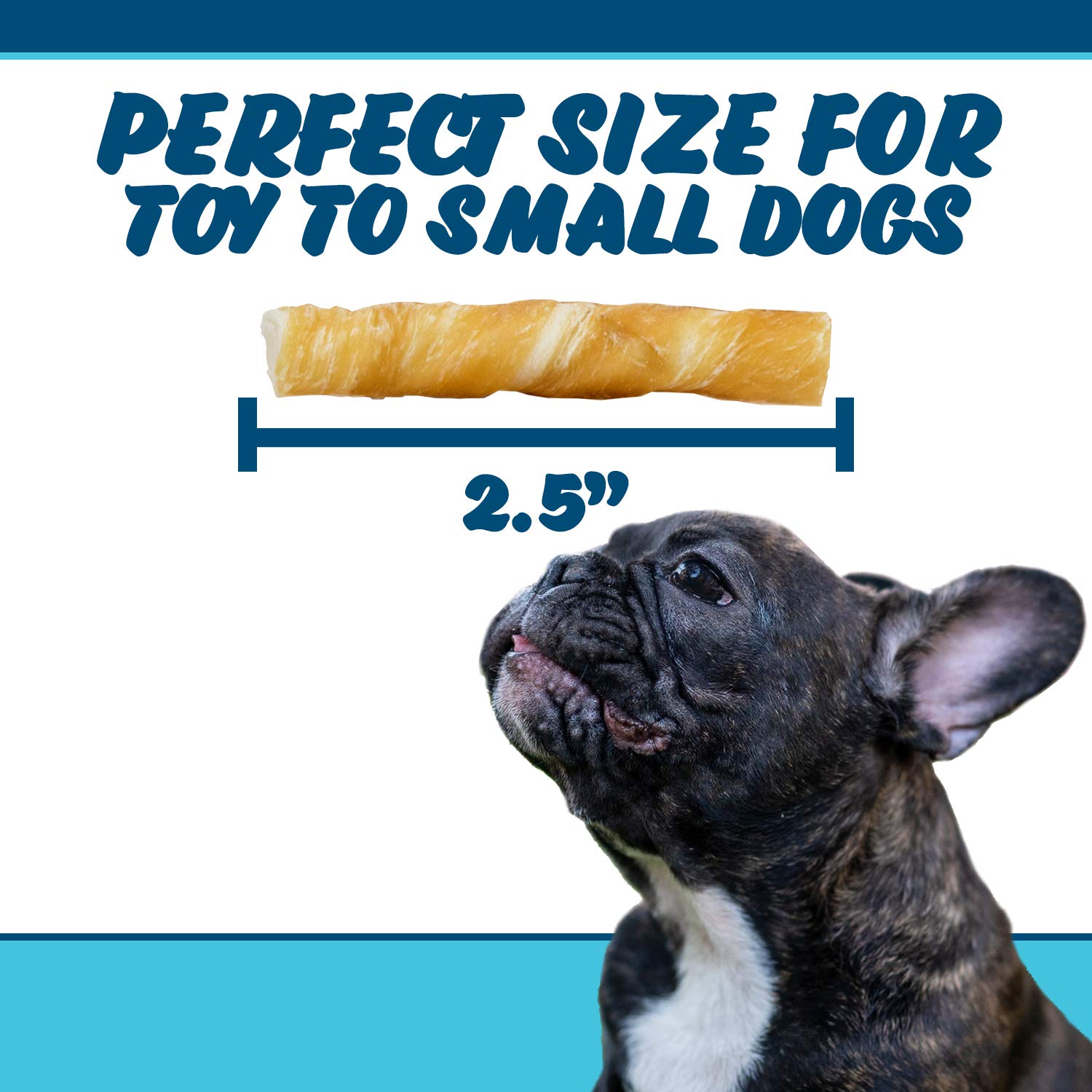 Texas Pet Company Chicken Jerky Dog Treats - Soft & Crunchy 2-in-1 Healthy Snacks for Small & Large Dogs | USA Made, 75 Count | Perfect for Training Rewards & Dental Chewing