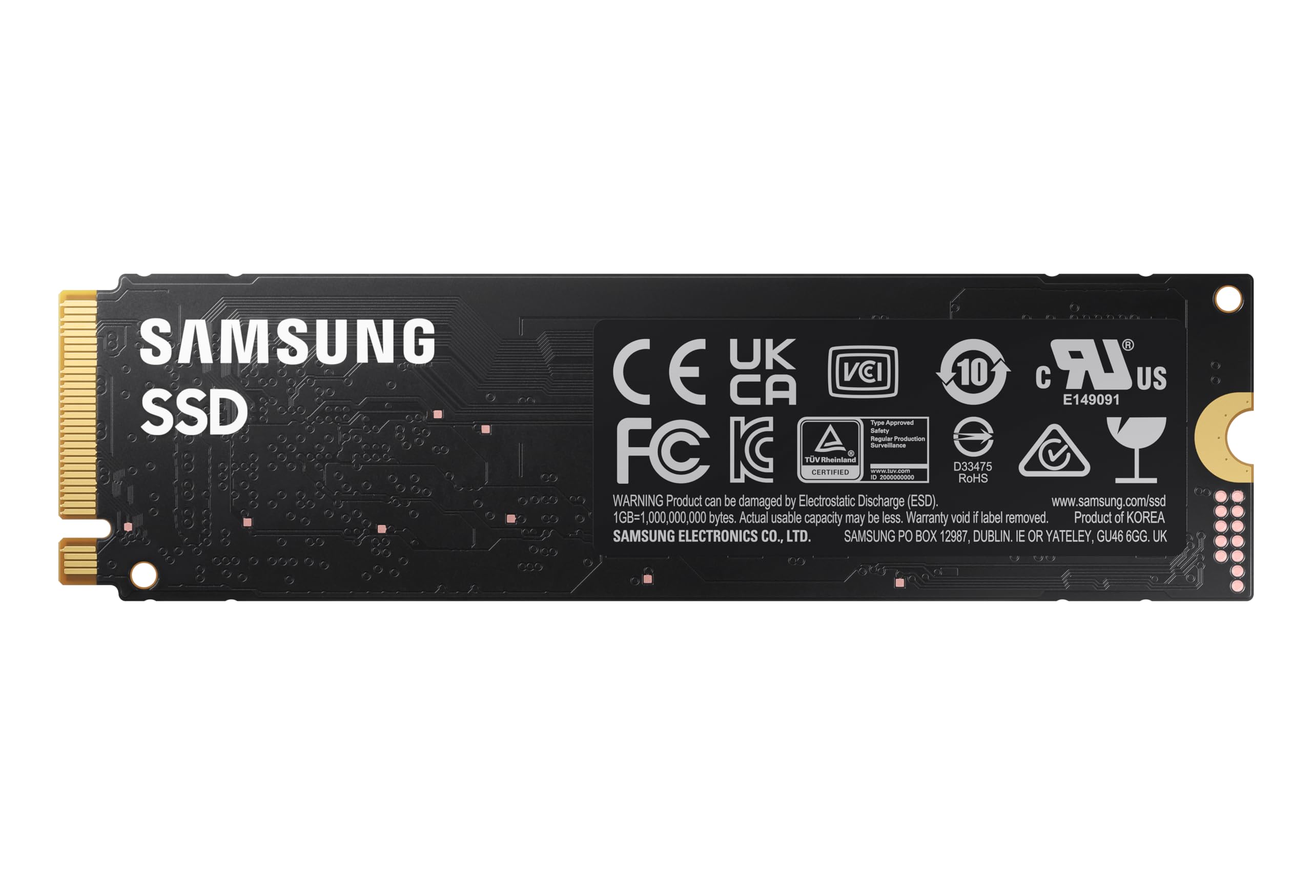 Samsung 980 SSD 500GB PCIe 3.0 x4 NVMe M.2 2280 Internal Solid State Drive - Up to 3,500MB/s Speed, HMB Tech, TurboWrite - for PC, Laptop, Gaming, Video Editing & Workstation Storage Upgrade
