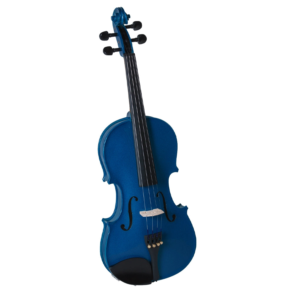 Cremona SV 75 Premier Novice Violin Outfit - Full Size 4/4 with Bow, Case & Rosin - Available in Multiple Colors - Perfect for Beginners & Music Students