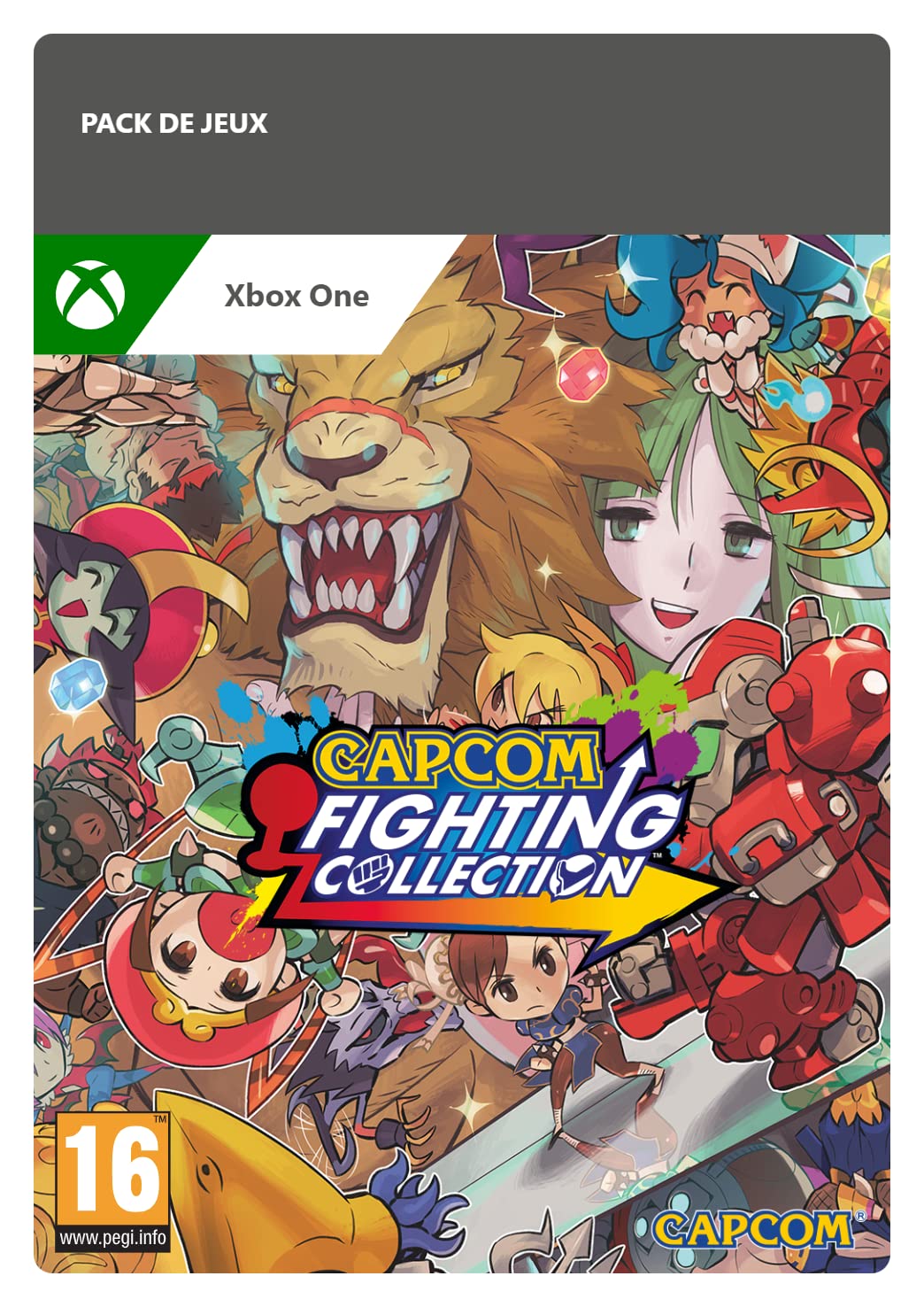 Capcom Fighting Collection - Xbox One Download Code | Classic Arcade Fighting Games for Multiplayer & Nostalgic Gaming