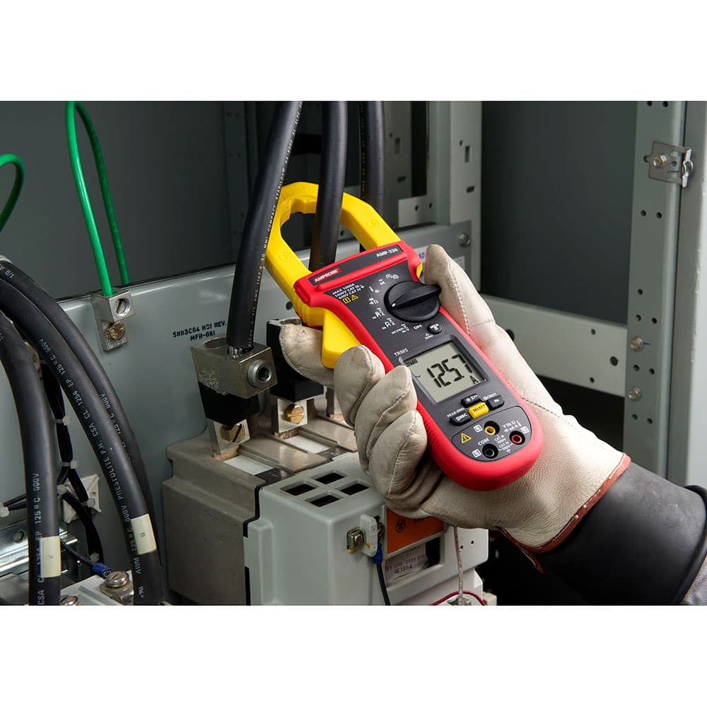 Amprobe AMP-330 1000A AC/DC True RMS Clamp Multimeter with Motor Testing - Professional Electrical Tester for HVAC, Automotive & Industrial Applications