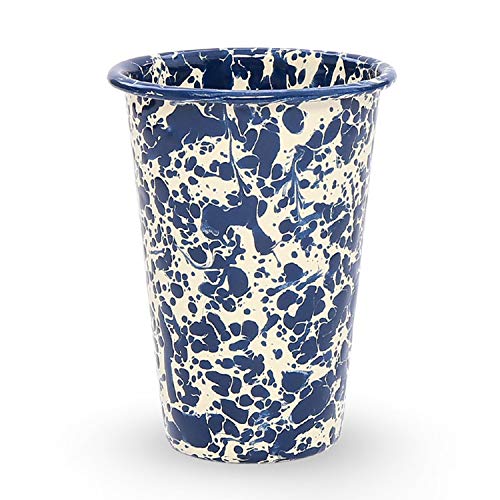 Navy/Cream Splatter