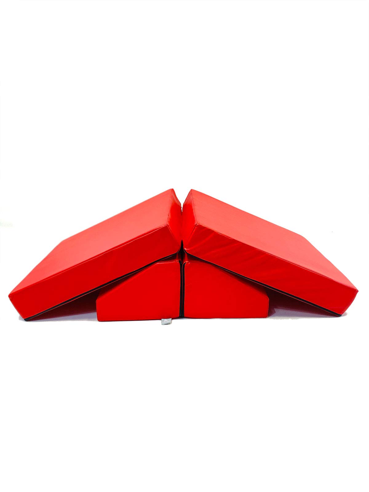 Foamnasium Blocksy Mini Soft Play Foam Blocks for Kids - Red | Safe & Durable Toddler Building Toys for Indoor Playrooms, Daycares & Home Learning Activities