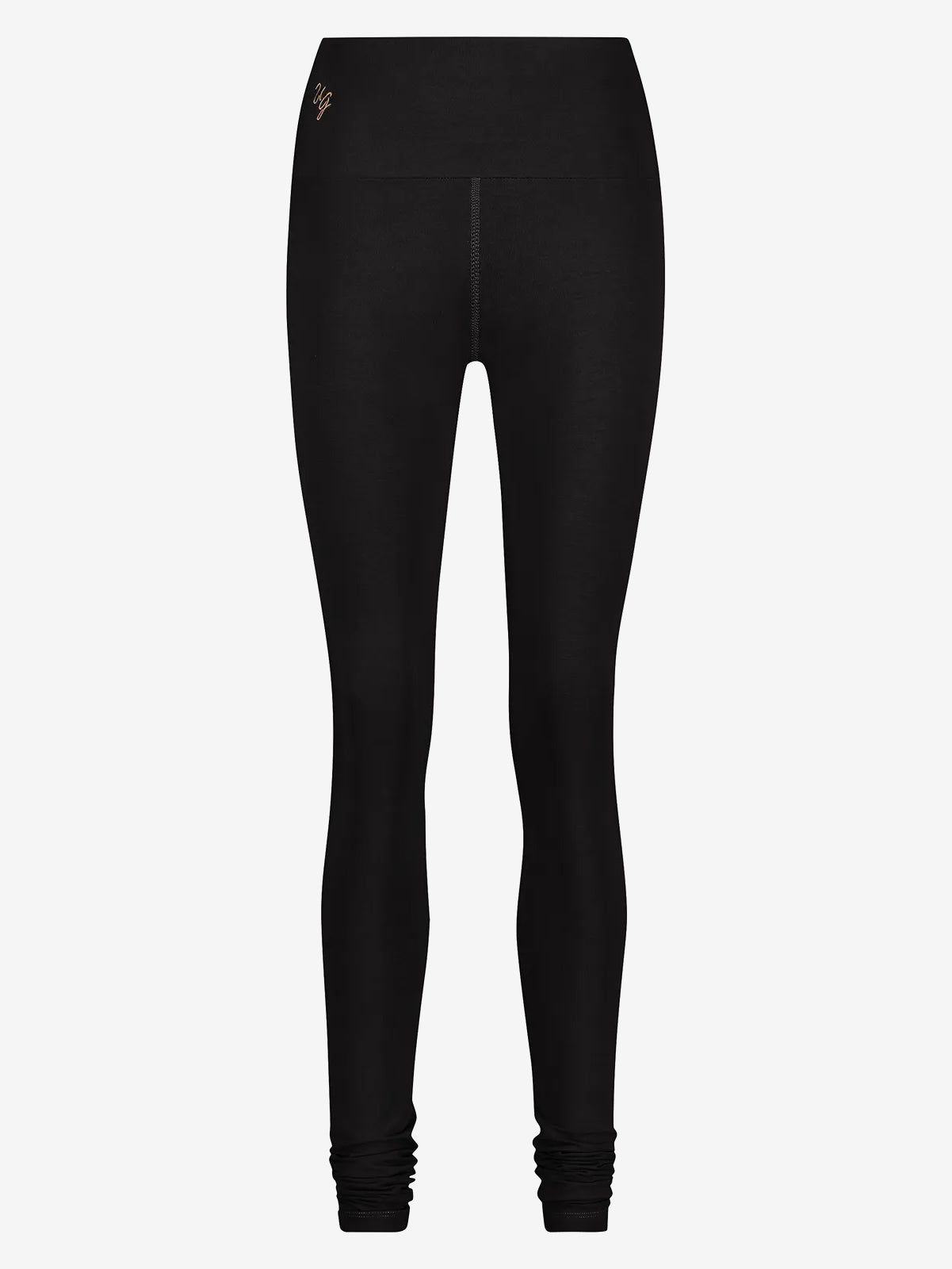 Urban Goddess Satya Yoga Leggings - Onyx Black | High Waisted Workout Leggings for Women | Perfect for Yoga, Gym & Lounge Wear