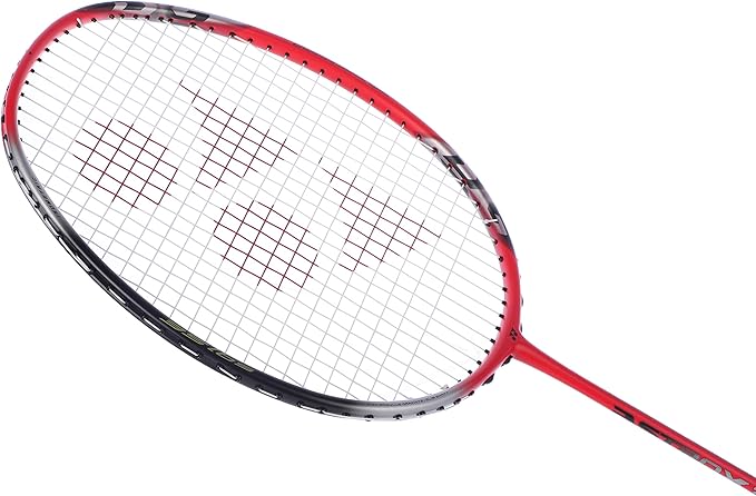 Yonex Astrox 3DG Red/Black Badminton Racket - Prestrung with High Tension for Professional Players | Made in Taiwan | Perfect for Tournaments & Training Sessions