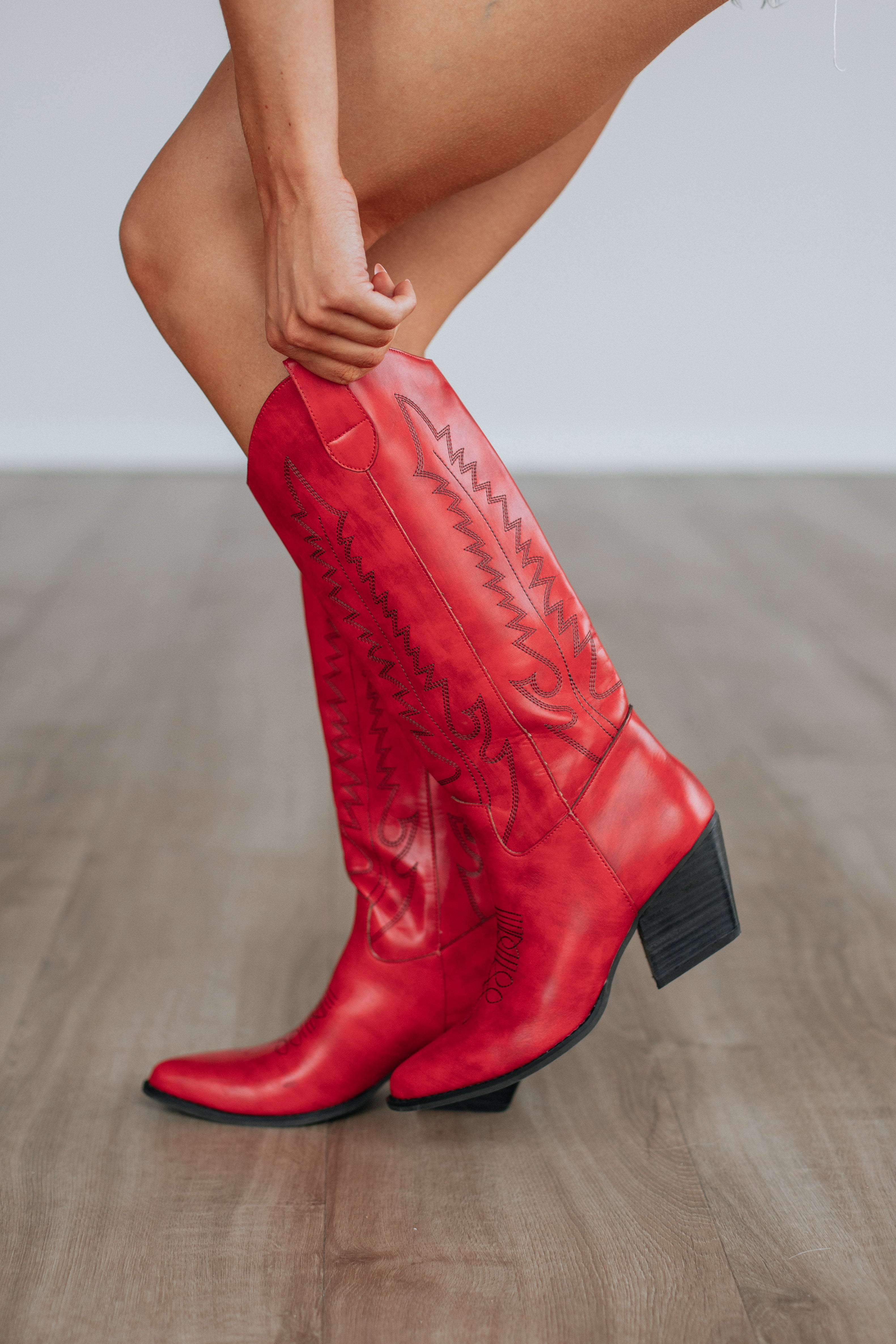Not My First Rodeo Cowgirl Boots - Western Style Leather Riding Boots for Women | Perfect for Country Music Festivals, Rodeos & Western Fashion