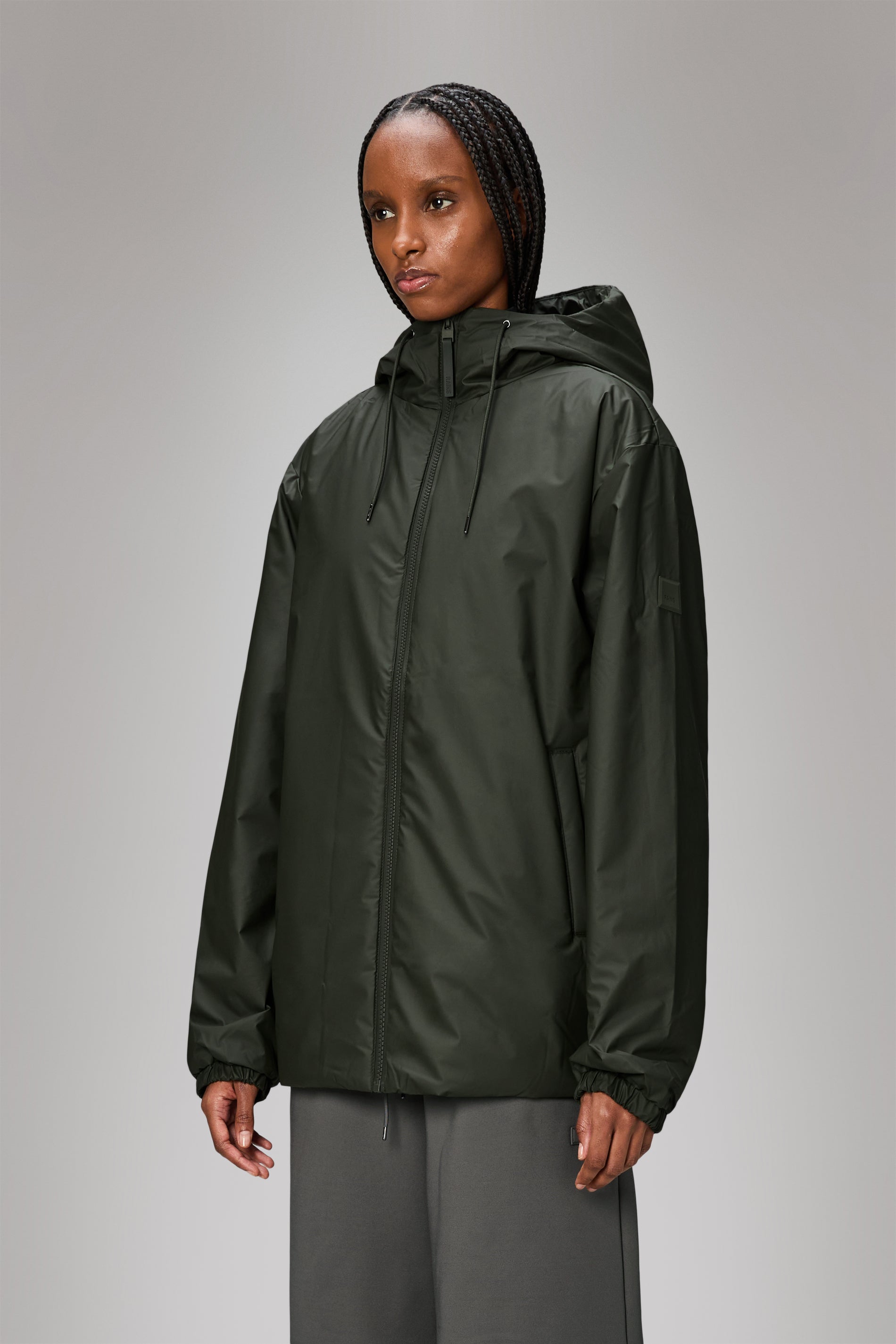 Lohja Insulated Jacket for Men & Women - Lightweight Waterproof Winter Coat with Warm Fleece Lining - Perfect for Hiking, Skiing & Outdoor Adventures