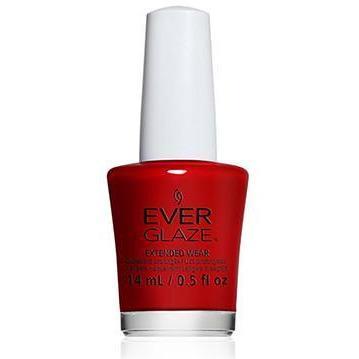 China Glaze Ever Glaze Tomato Tomatoe Nail Polish - 0.5 oz / 15ml - #82342 - Long Lasting High Shine Nail Lacquer for Salon Quality Manicures at Home, Perfect for Everyday Wear & Special Occasions