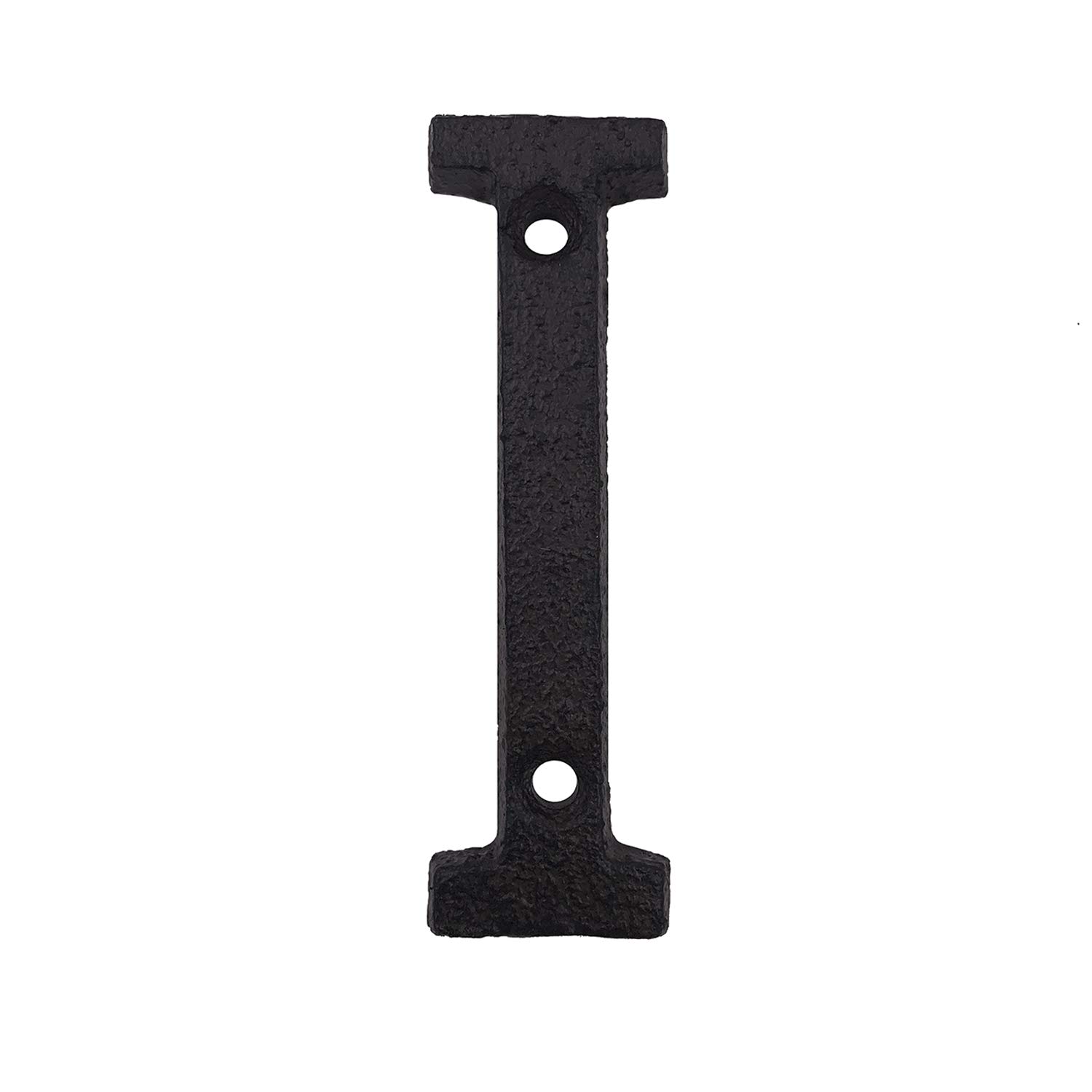 3 Inch Solid Cast Iron House Numbers - Durable Outdoor Address Plaque for Mailbox, Front Door & Porch | Weatherproof Home Number Signs for Easy Identification & Curb Appeal