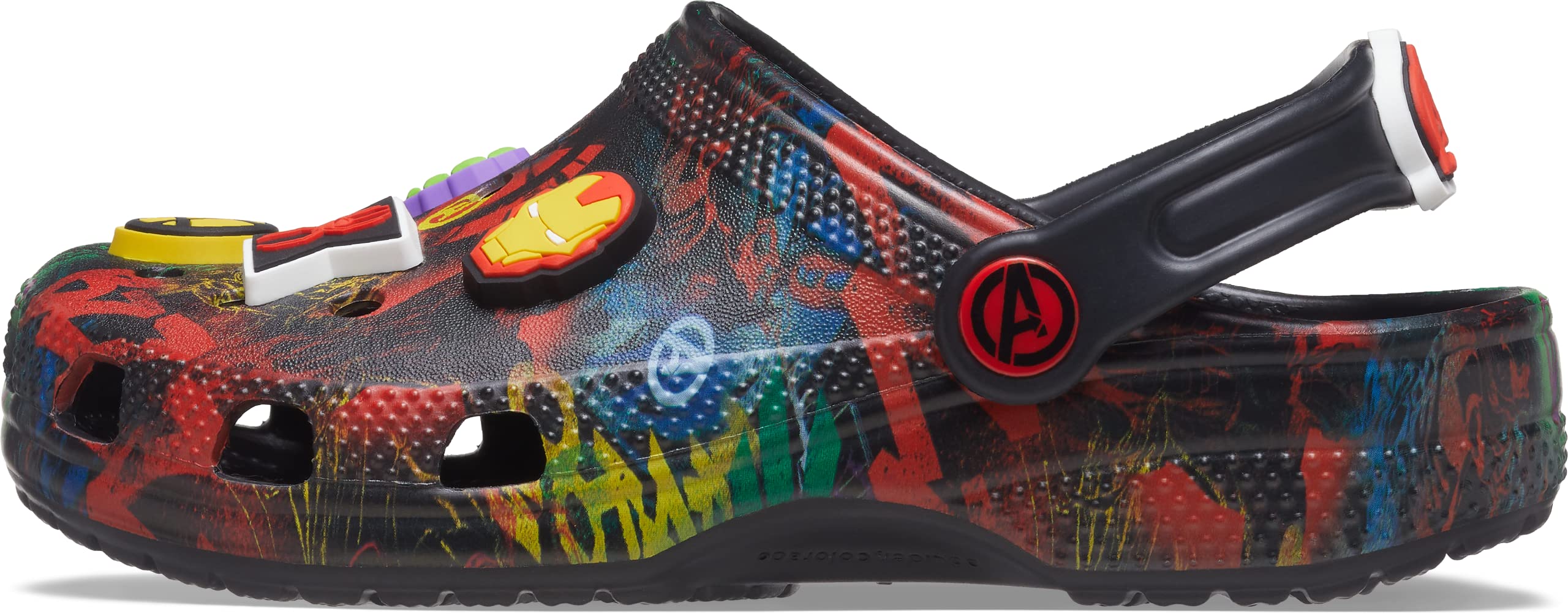 Crocs Unisex Kids' Superhero Clog | Lightweight & Comfortable Water Shoes for Boys & Girls | Perfect for Beach, Pool & Outdoor Play