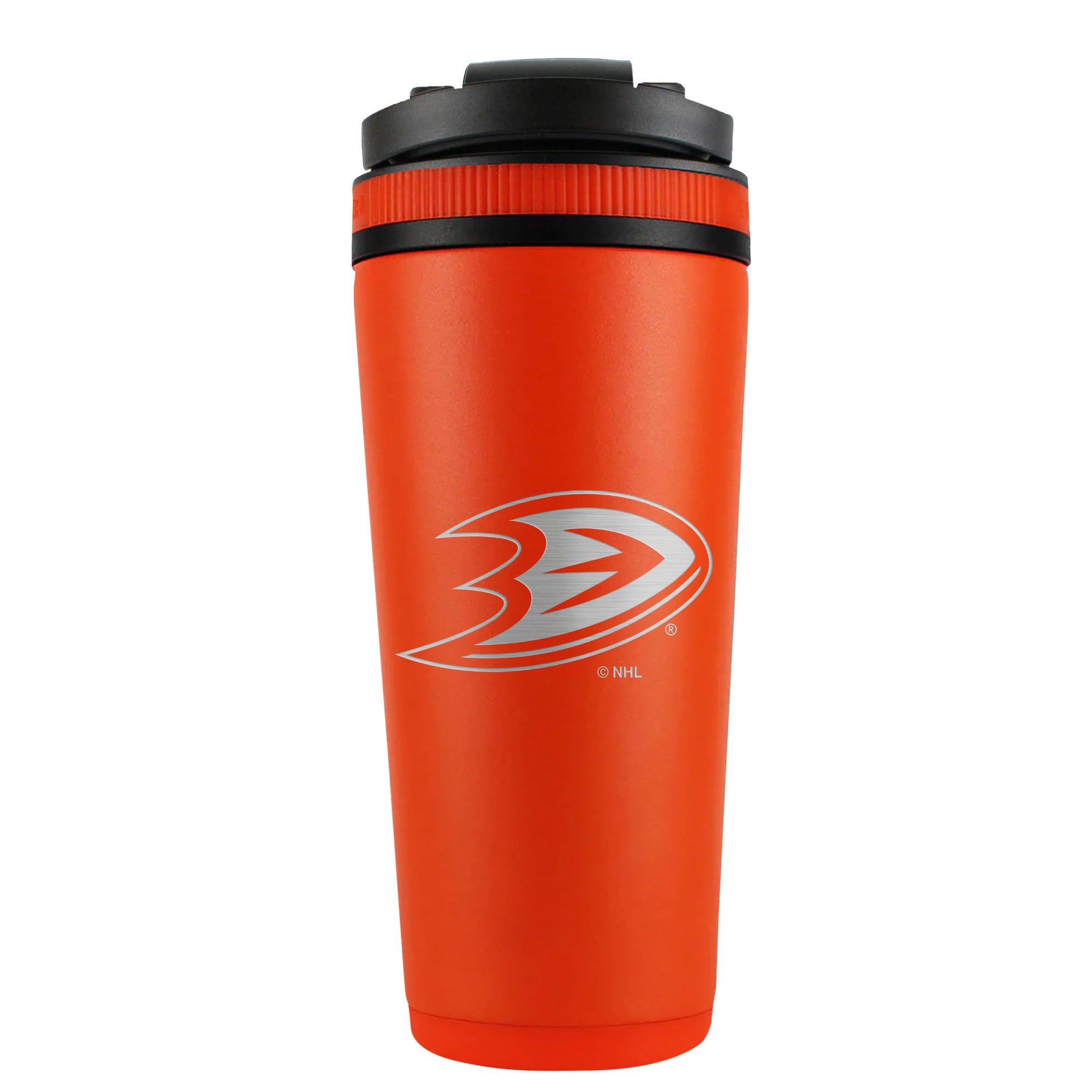 Official Anaheim Ducks 26oz Insulated Water Bottle - NHL Licensed Shaker Cup for Gym, Workouts & Sports Hydration