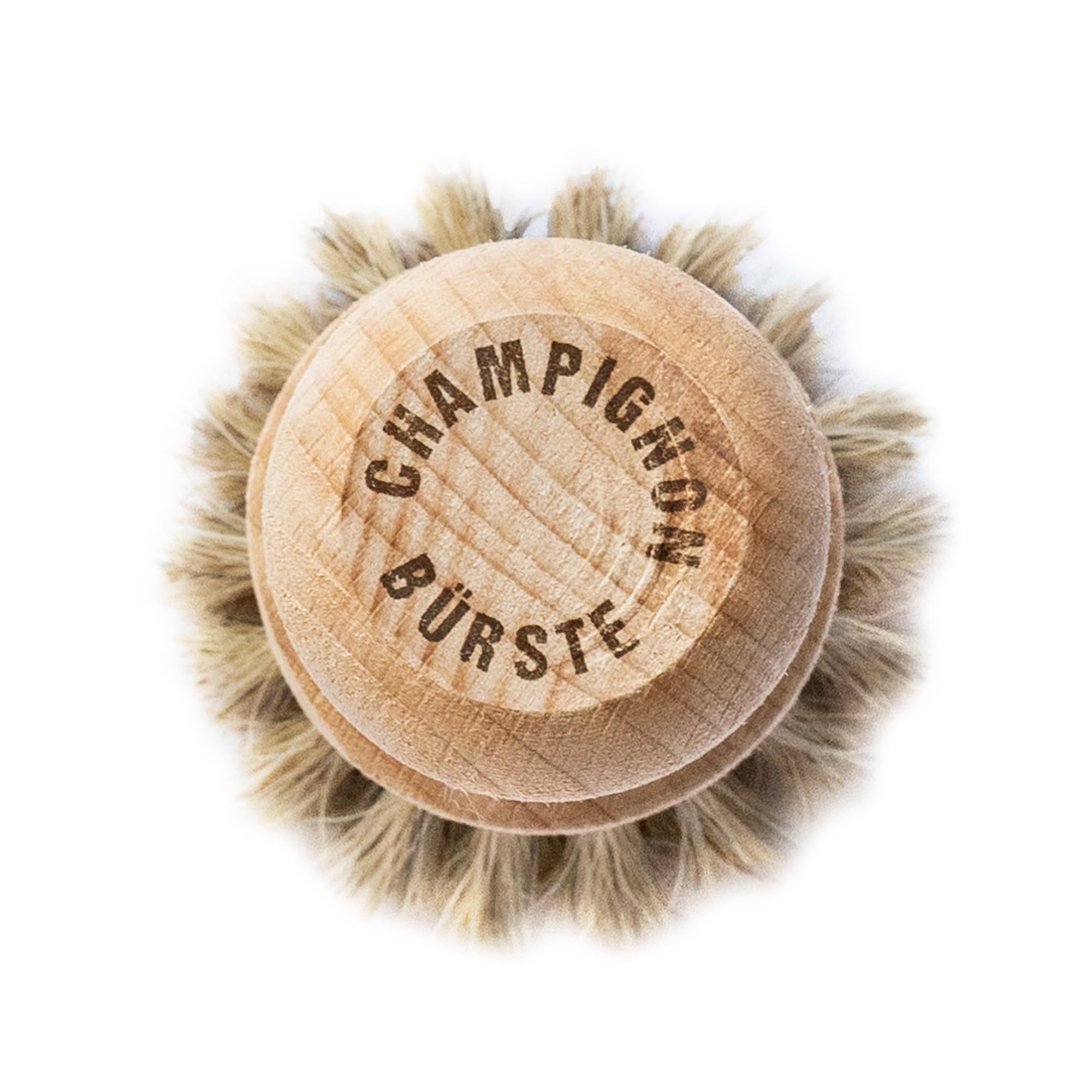 Premium Wooden Mushroom Brush by Chinchilla® - Natural & Sustainable Kitchen Brush for Cleaning Mushrooms, Vegetables & More | Eco-Friendly Cleaning Tool for Chefs, Home Cooks & Food Prep