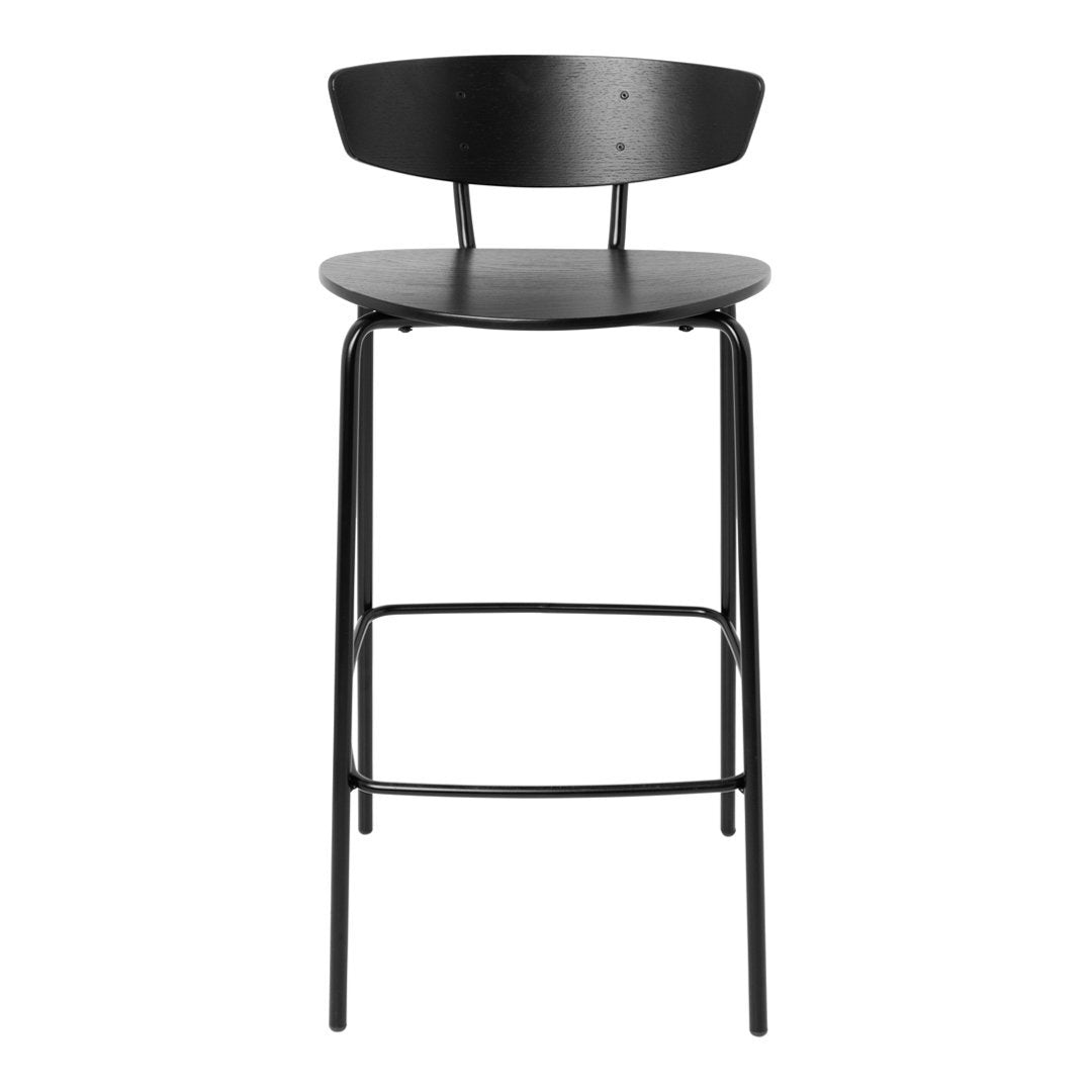 Herman Counter Chair - Modern Bar Stool for Kitchen Island, Breakfast Nook & Home Bar - Adjustable Height Swivel Seat with Backrest - Durable Metal Frame & Comfortable Cushioning - Perfect for Dining, Entertaining & Small Spaces