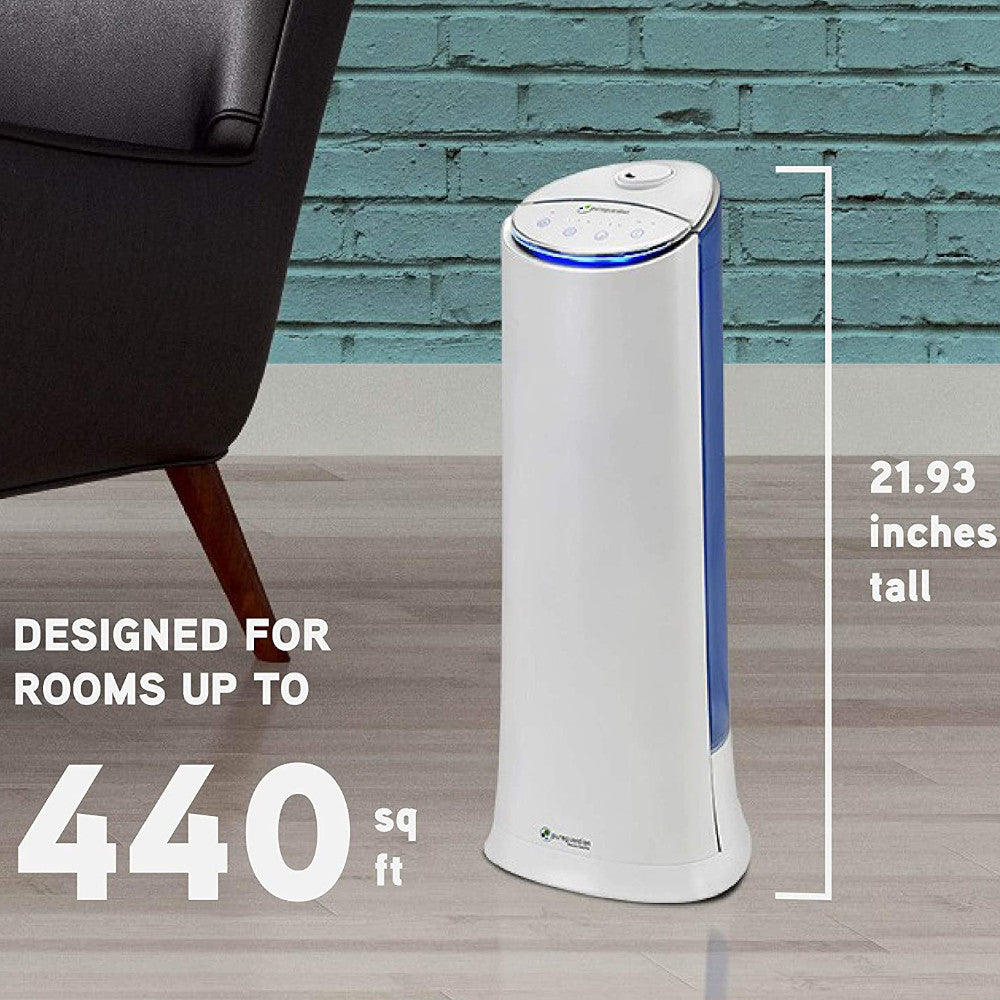 PURE GUARDIAN H3200WAR Ultrasonic Cool Mist Humidifier - Refurbished with Home Essentials Warranty | Quiet Operation for Bedroom, Nursery & Office | Relieves Dry Air & Allergies
