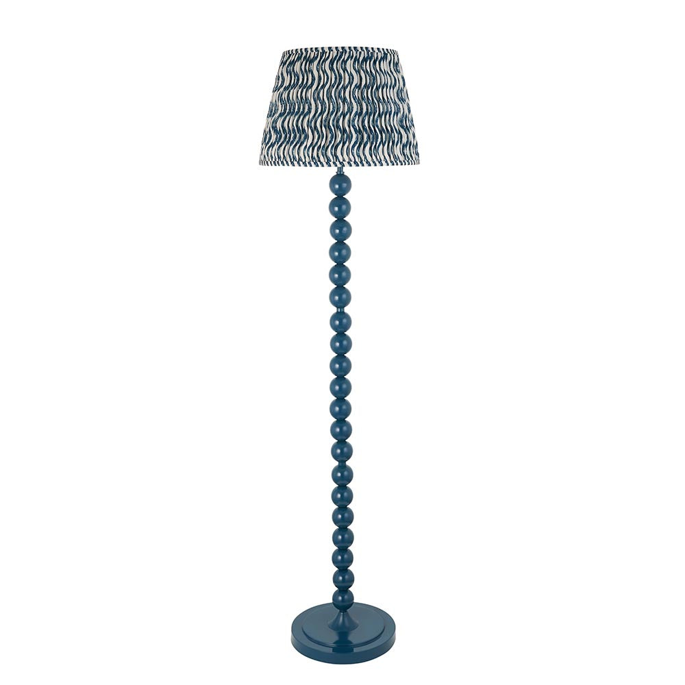 Auralis Ripple Floor Lamp with E27 Socket - Modern LED Standing Light for Living Room, Bedroom & Office - Adjustable Height in Multiple Finishes (Black, White, Bronze) - Perfect for Ambient Lighting & Home Decor