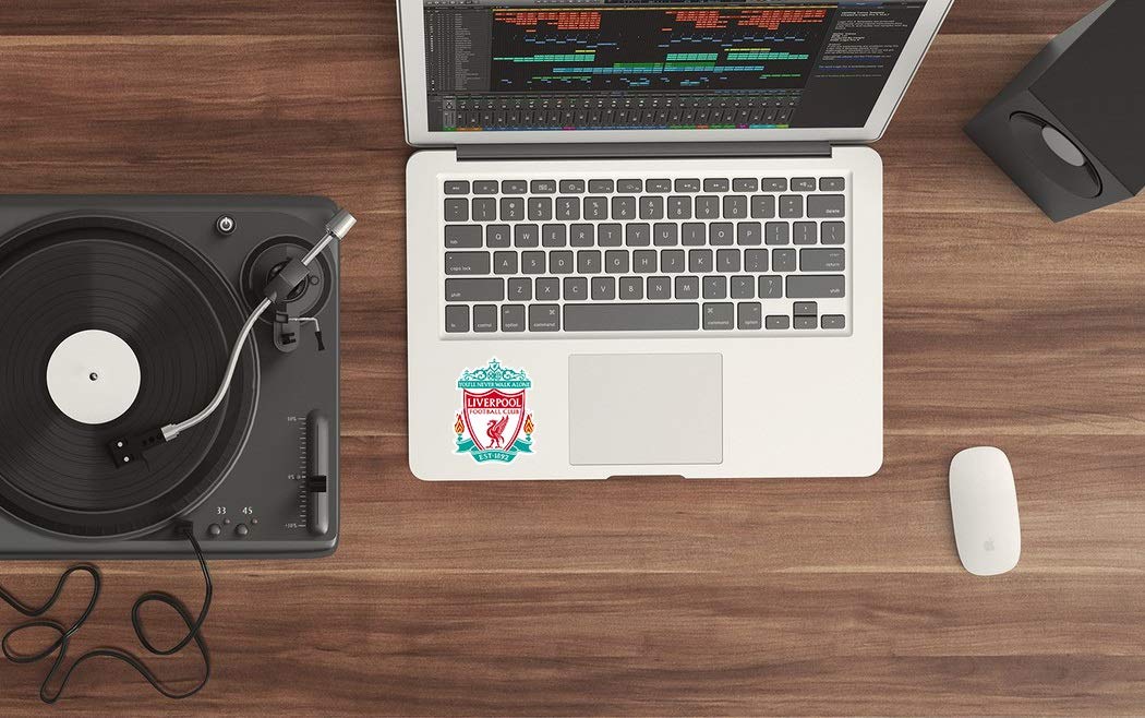 Liverpool FC Soccer Vinyl Decal Sticker - Custom Sizes for Fans - 'You'll Never Walk Alone' (3 Inch) - Perfect for Laptops, Cars & Football Accessories